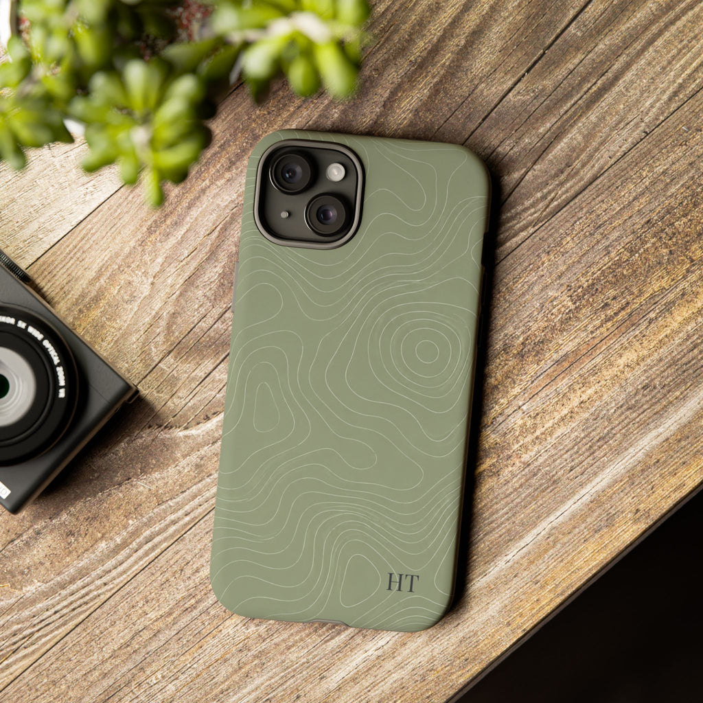Contour Phone Case – Sage