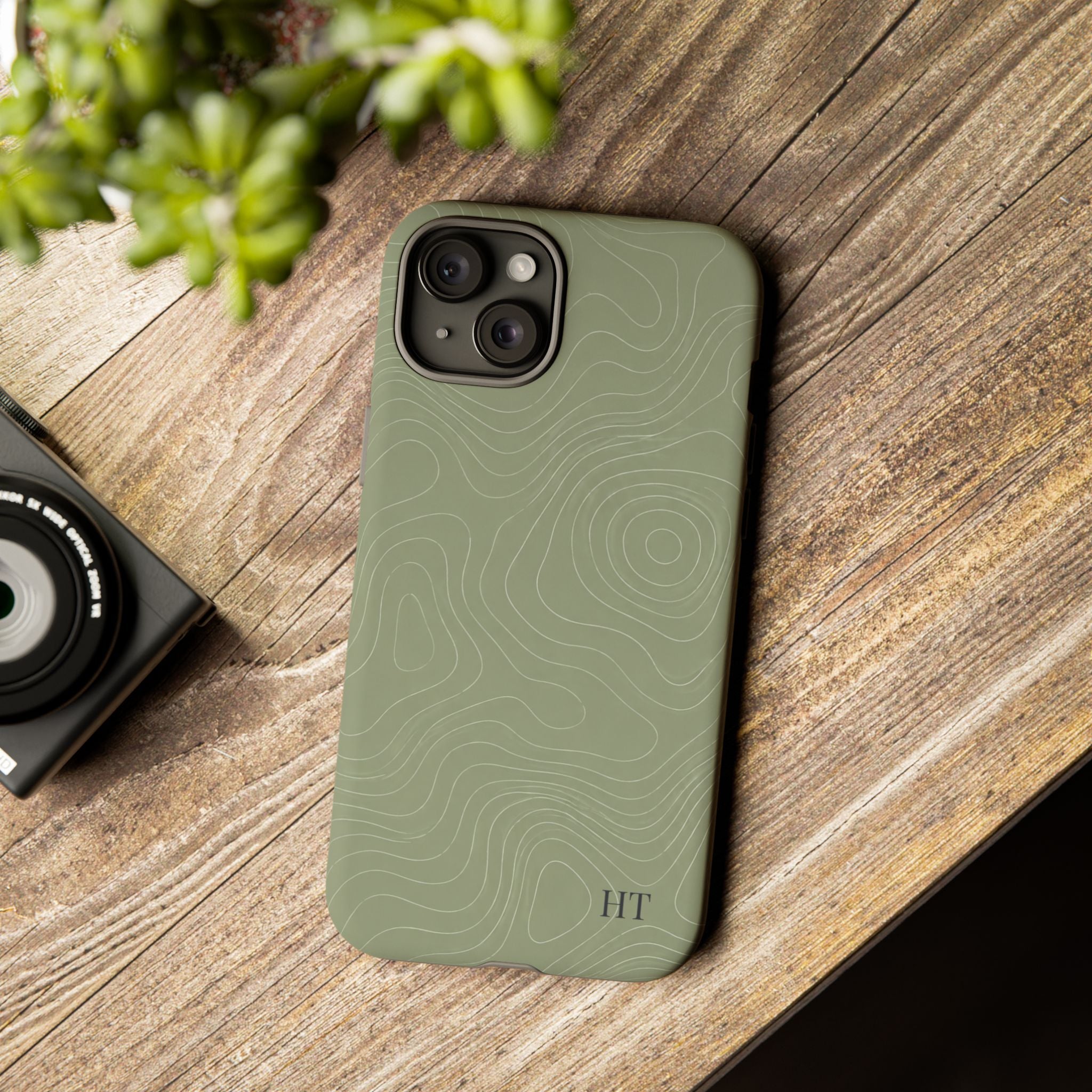 Contour Phone Case – Sage
