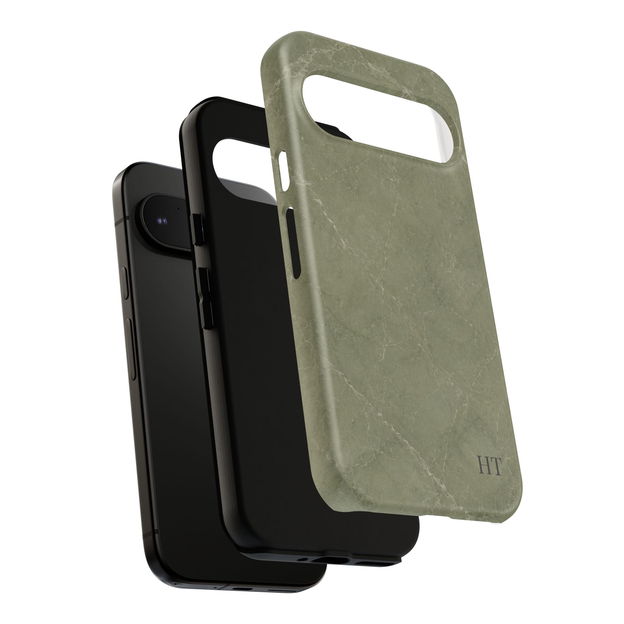Marble Phone Case – Sage