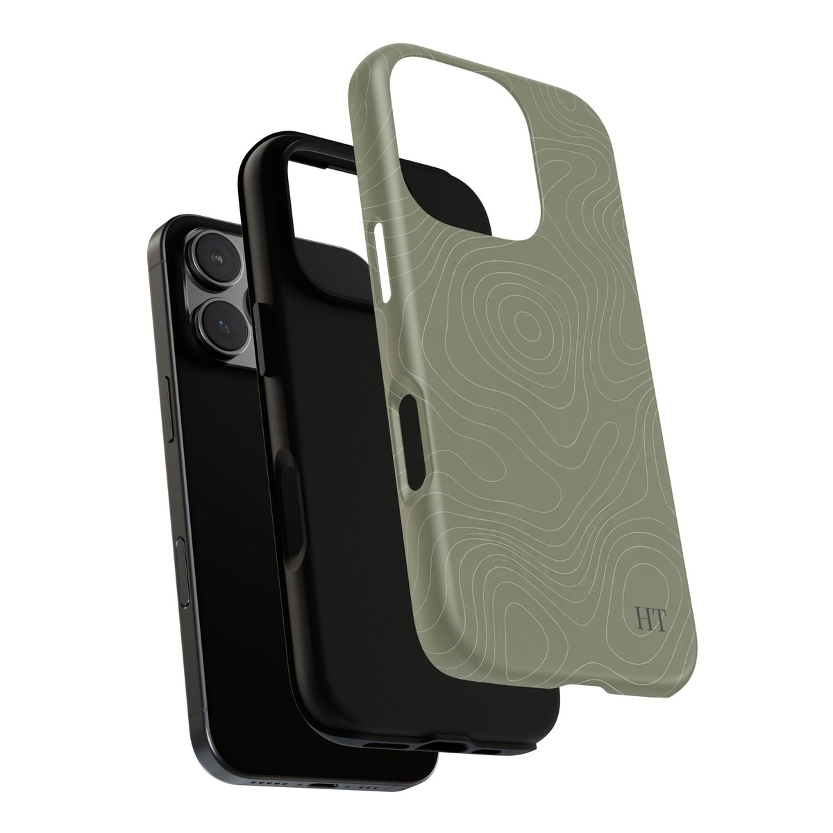 Contour Phone Case – Sage