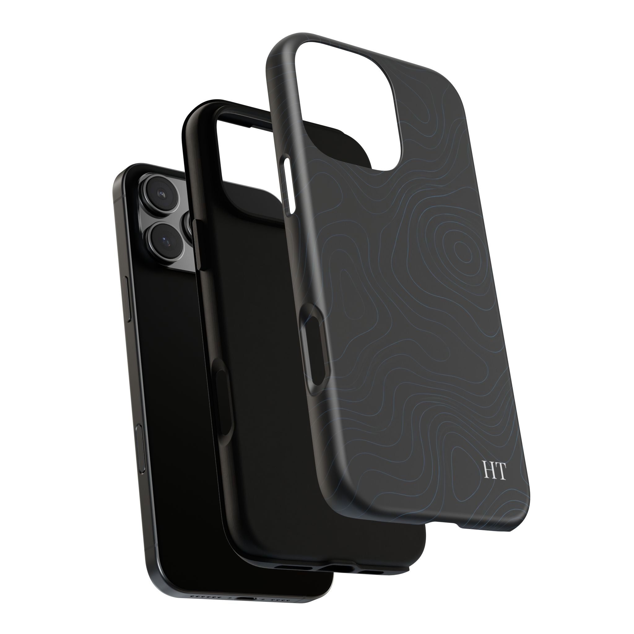 Contour Phone Case – Midnight
