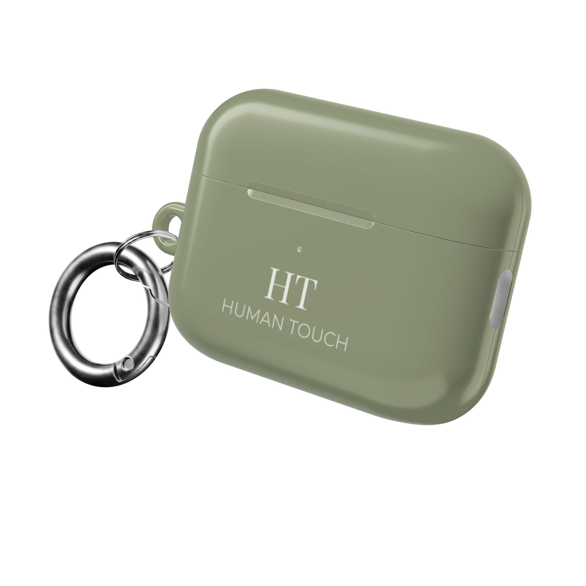Monogram AirPod Case - Sage