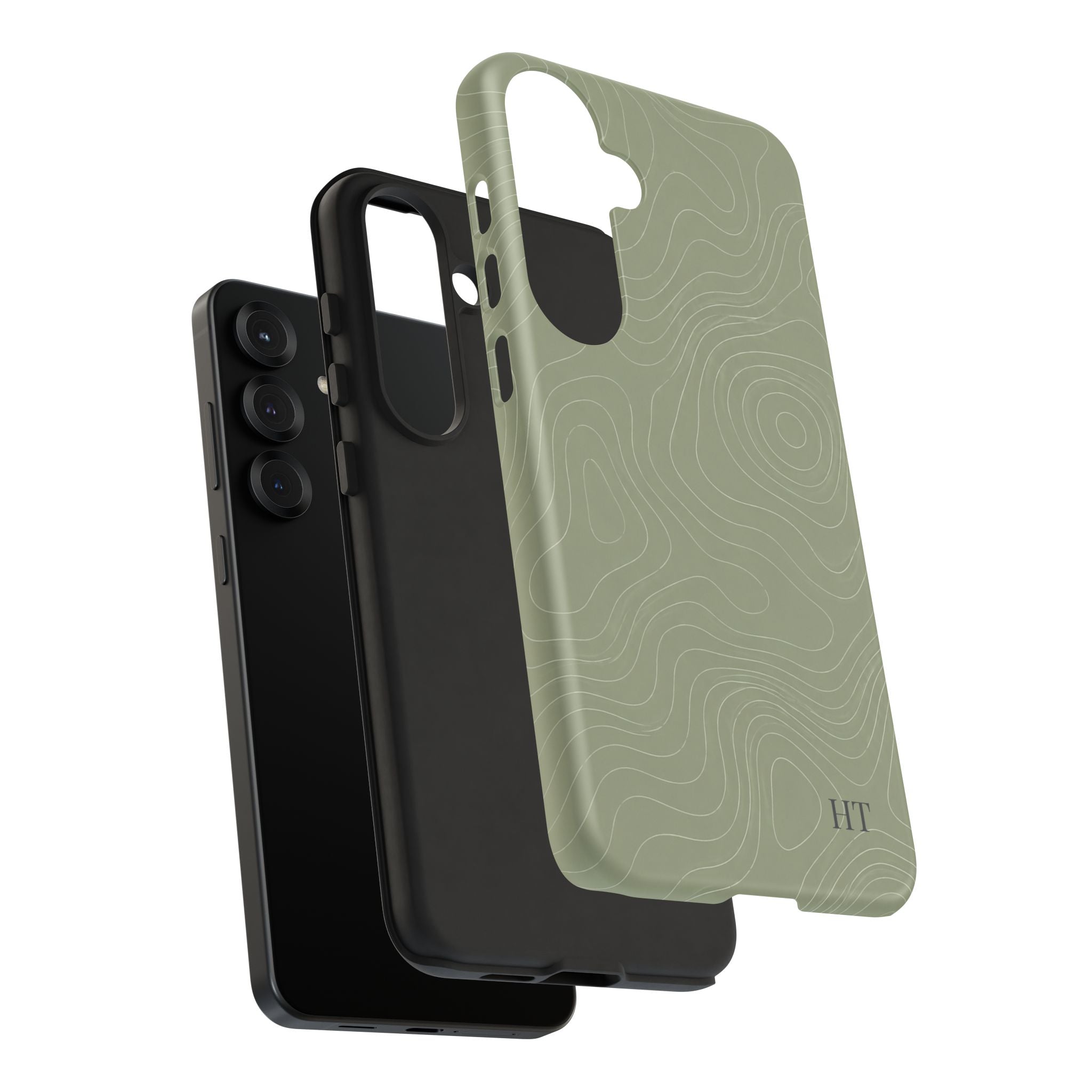 Contour Phone Case – Sage