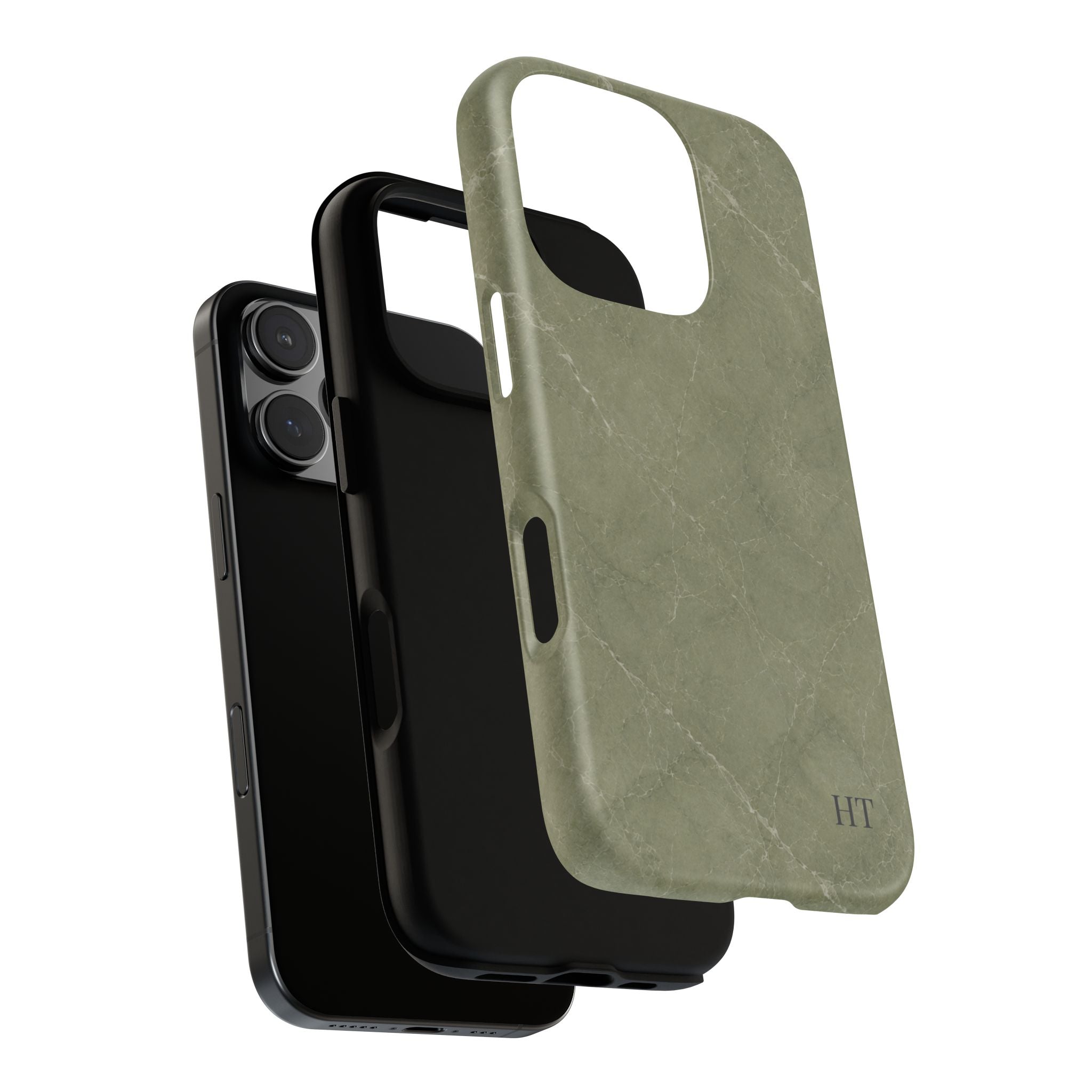 Marble Phone Case – Sage