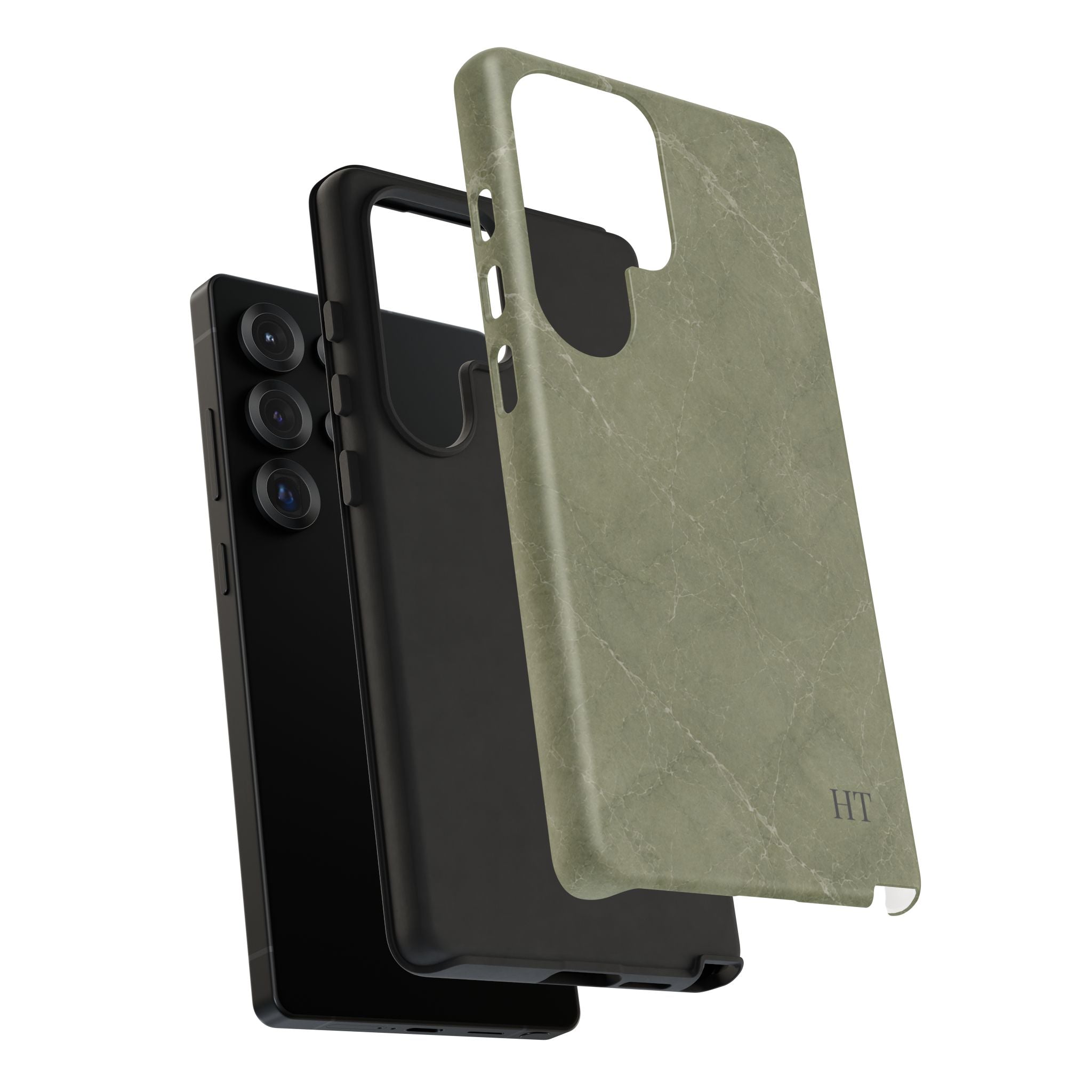 Marble Phone Case – Sage