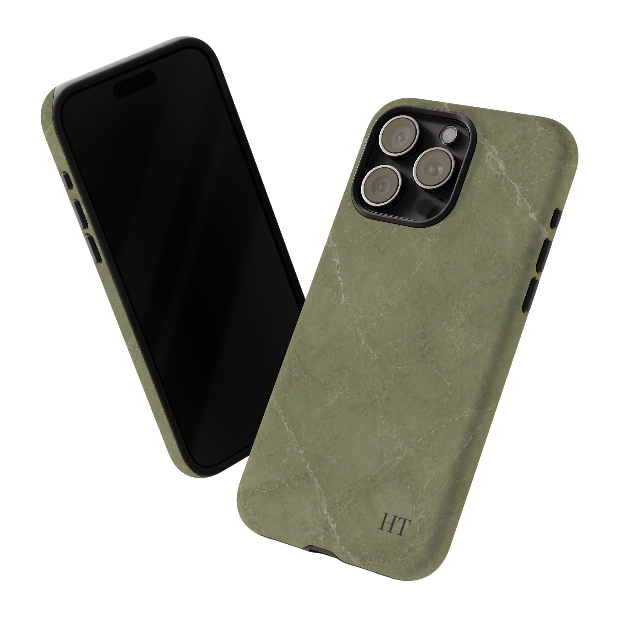Marble Phone Case – Sage