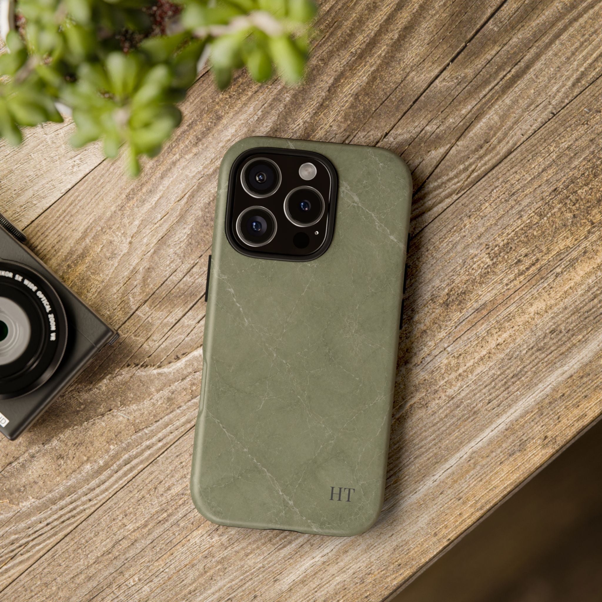 Marble Phone Case – Sage