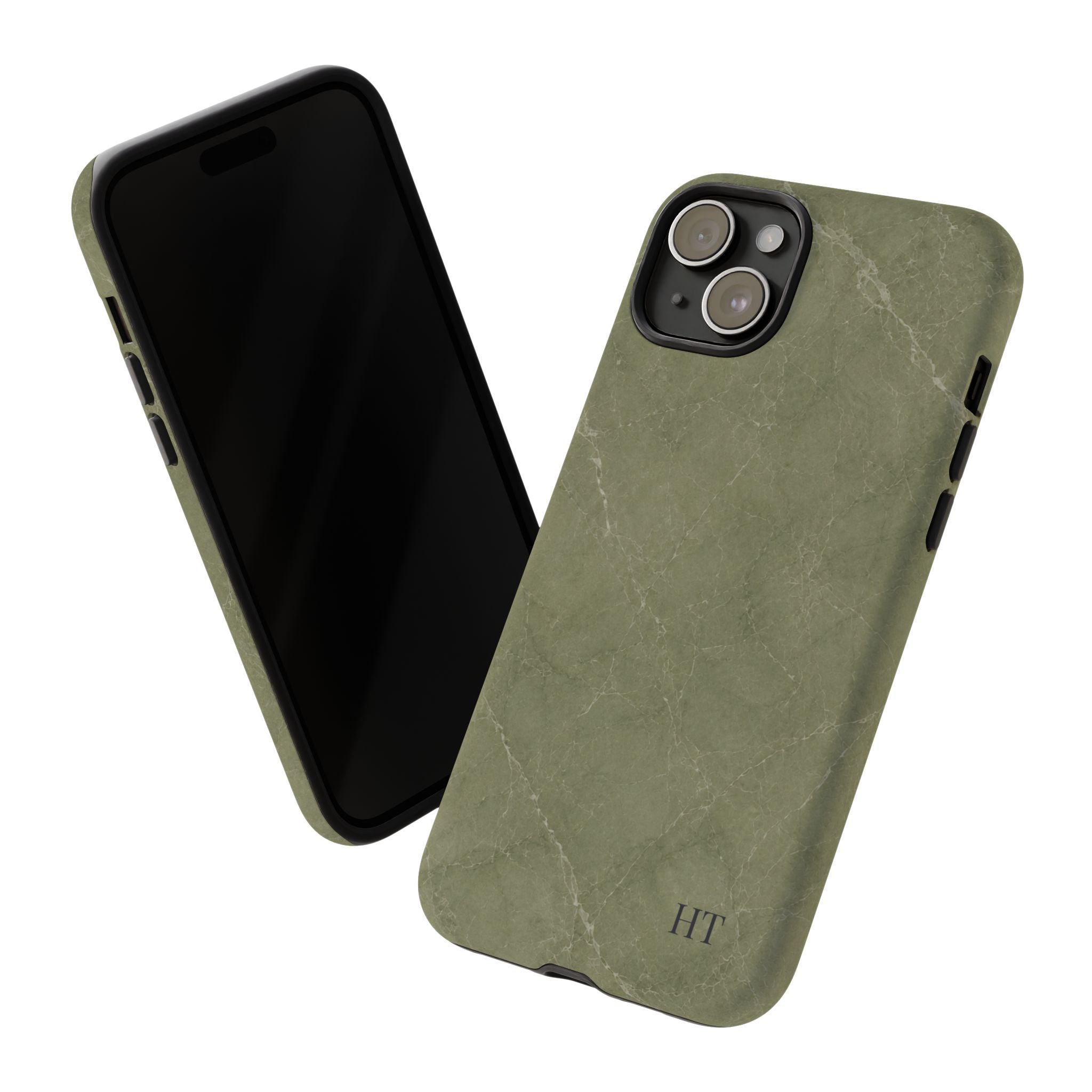 Marble Phone Case – Sage