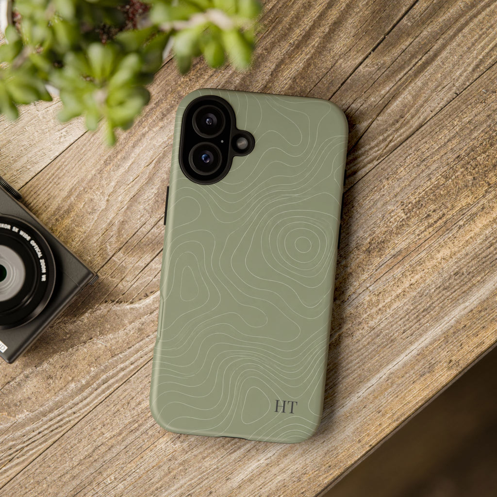 Contour Phone Case – Sage