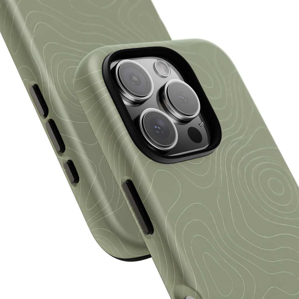 Contour Phone Case – Sage
