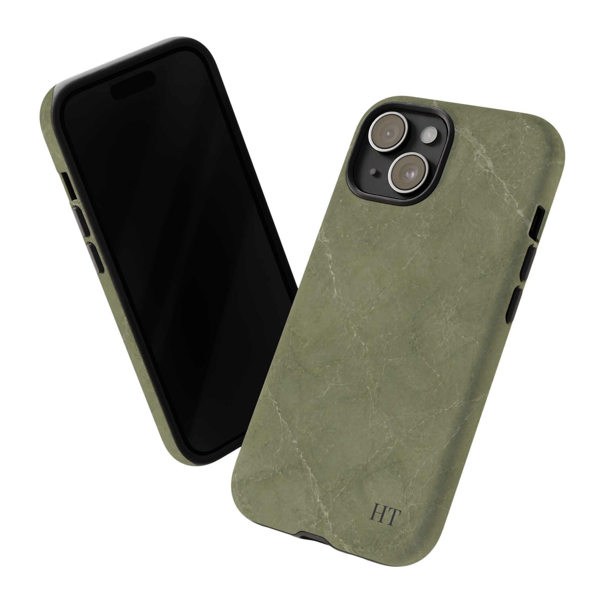 Marble Phone Case – Sage