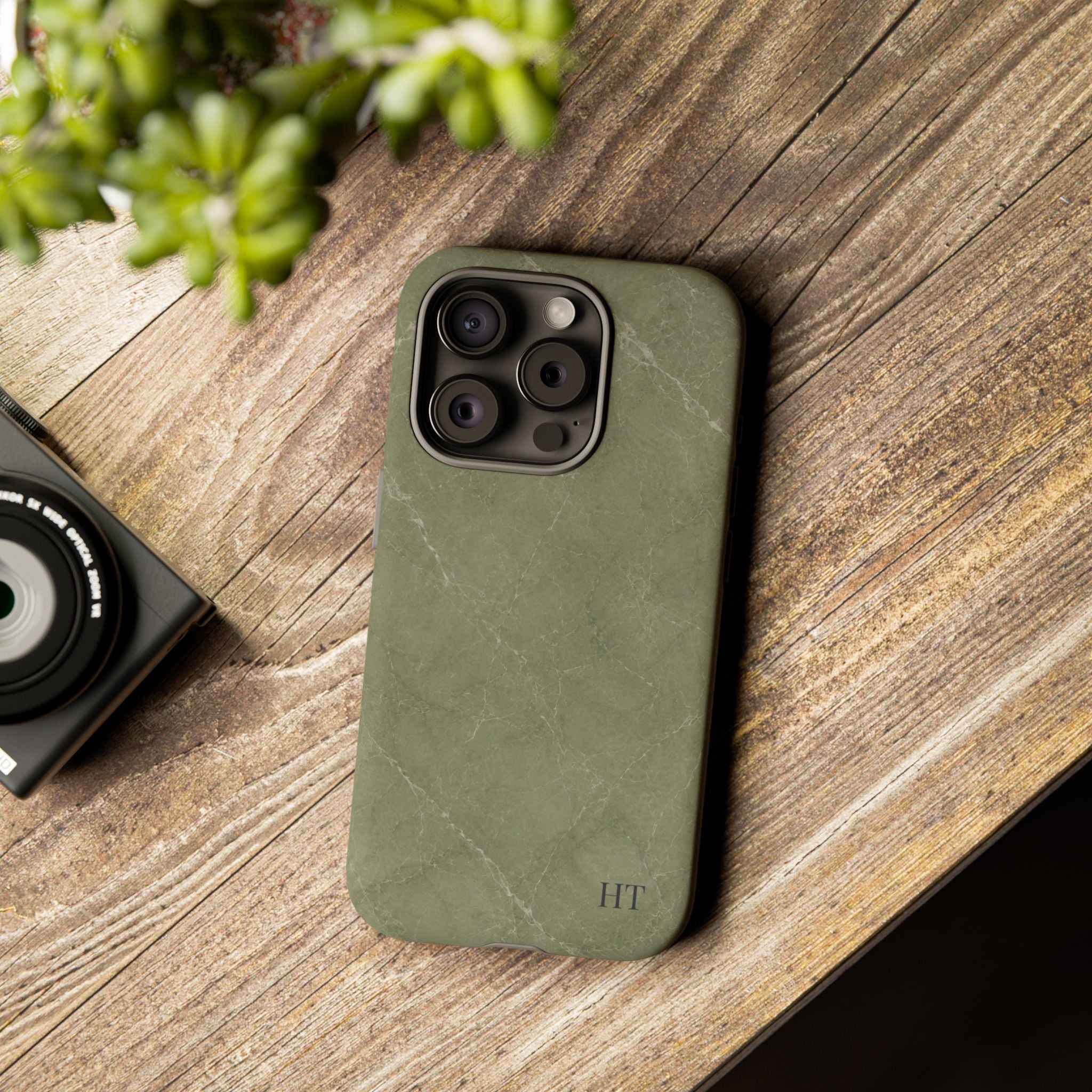 Marble Phone Case – Sage