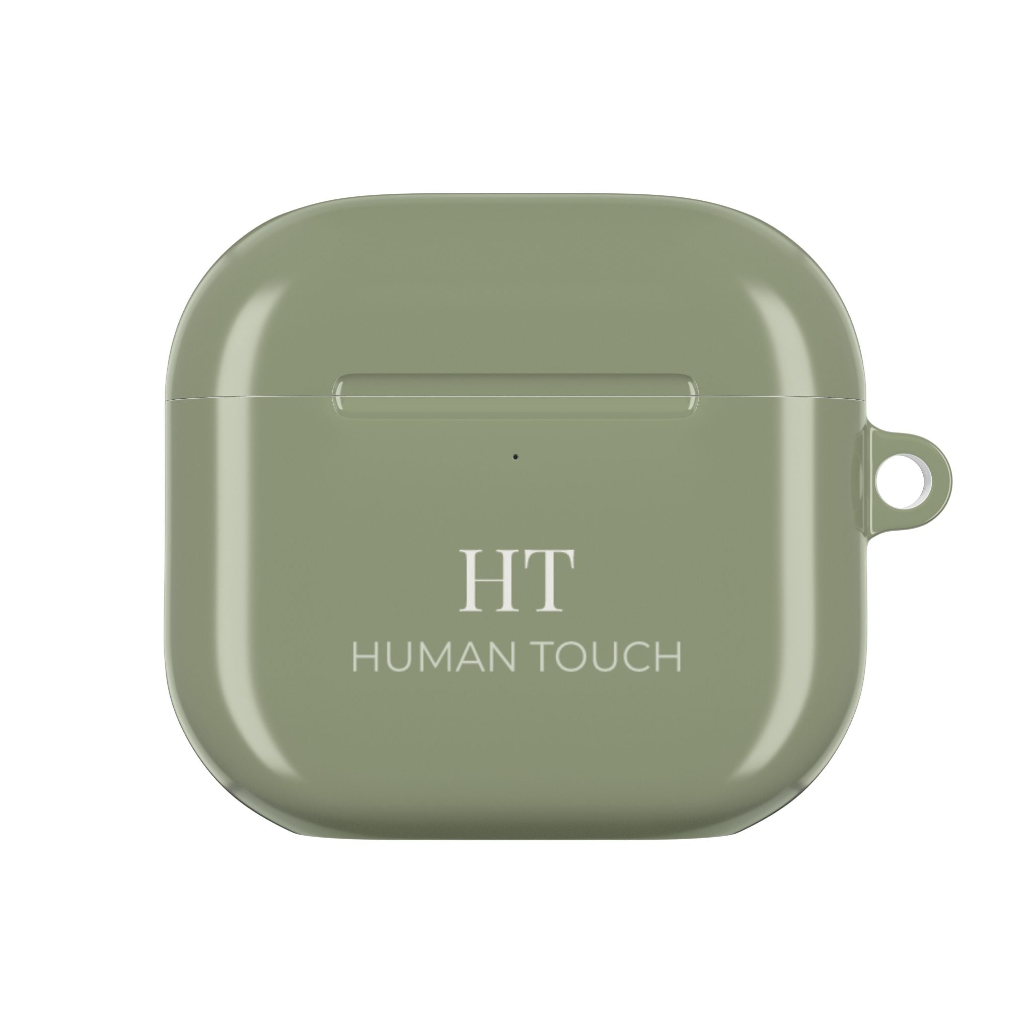 Monogram AirPod Case - Sage