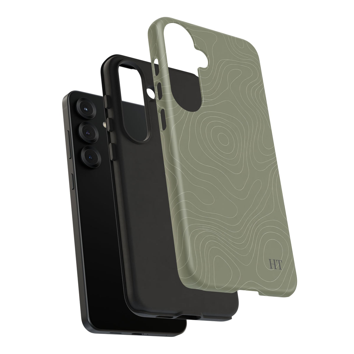 Contour Phone Case – Sage