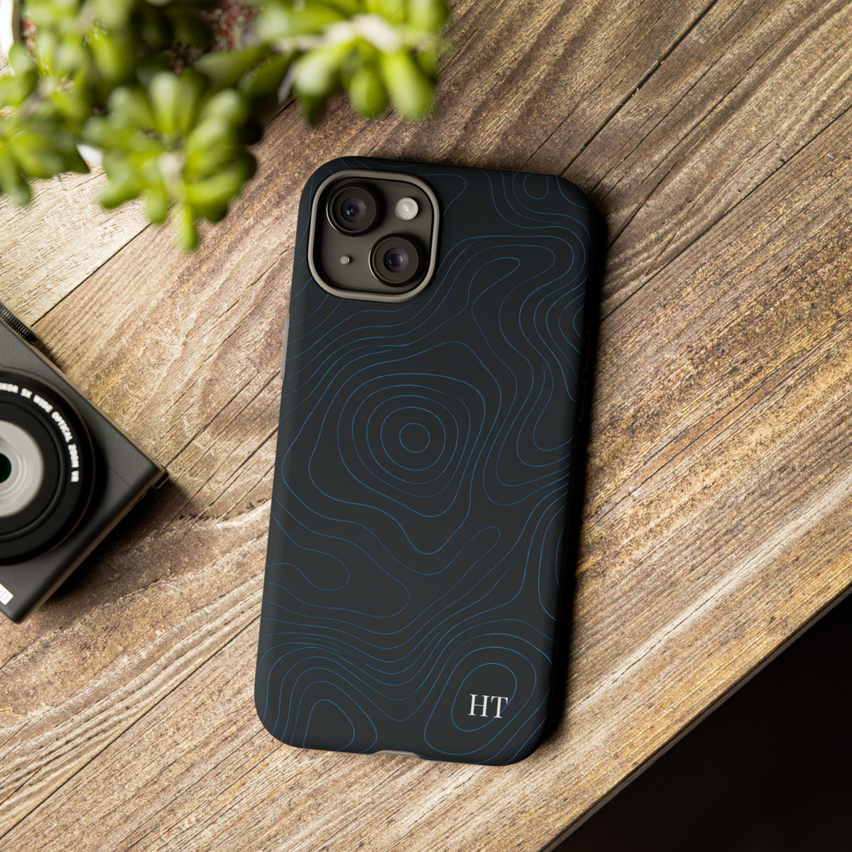 Contour Phone Case – Midnight