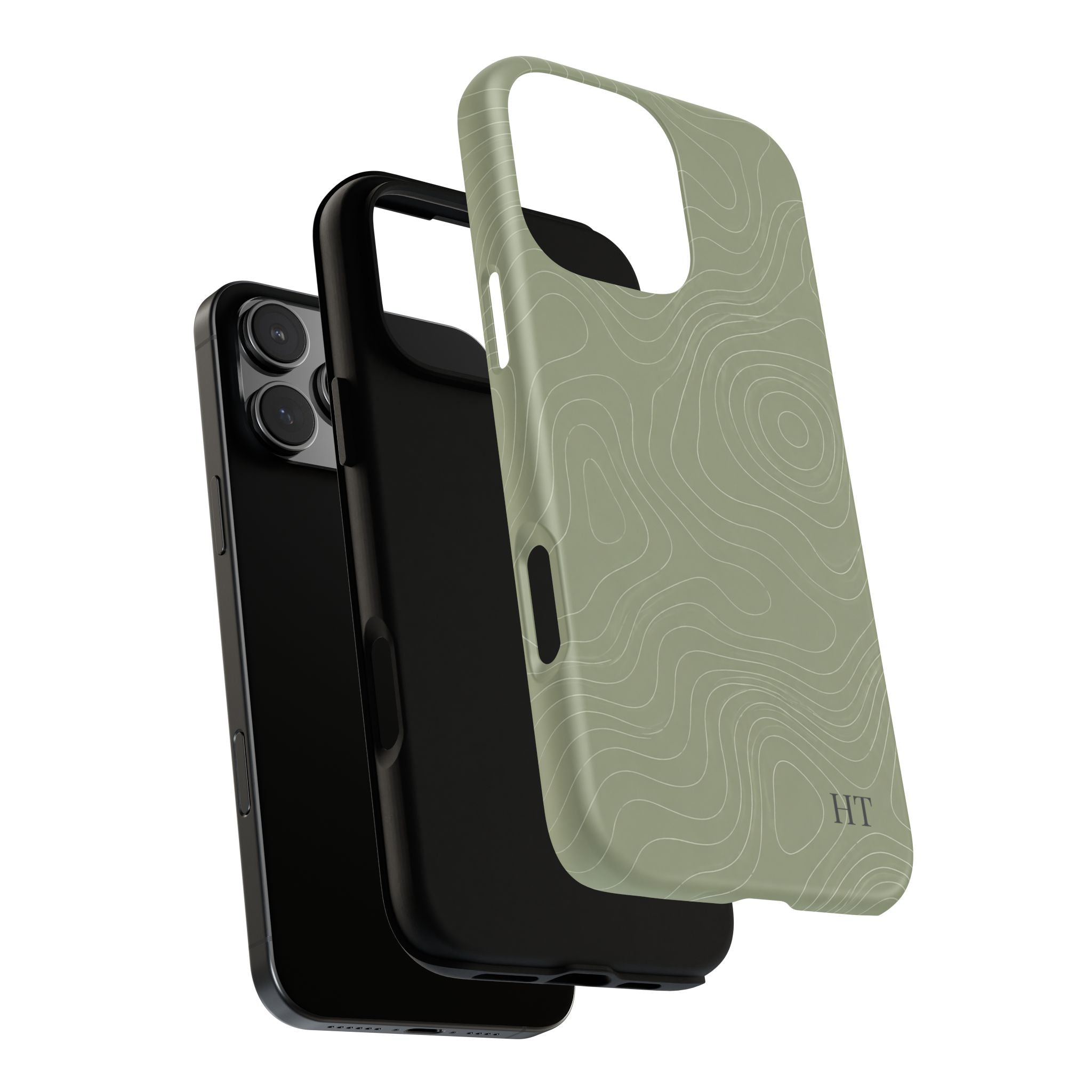 Contour Phone Case – Sage