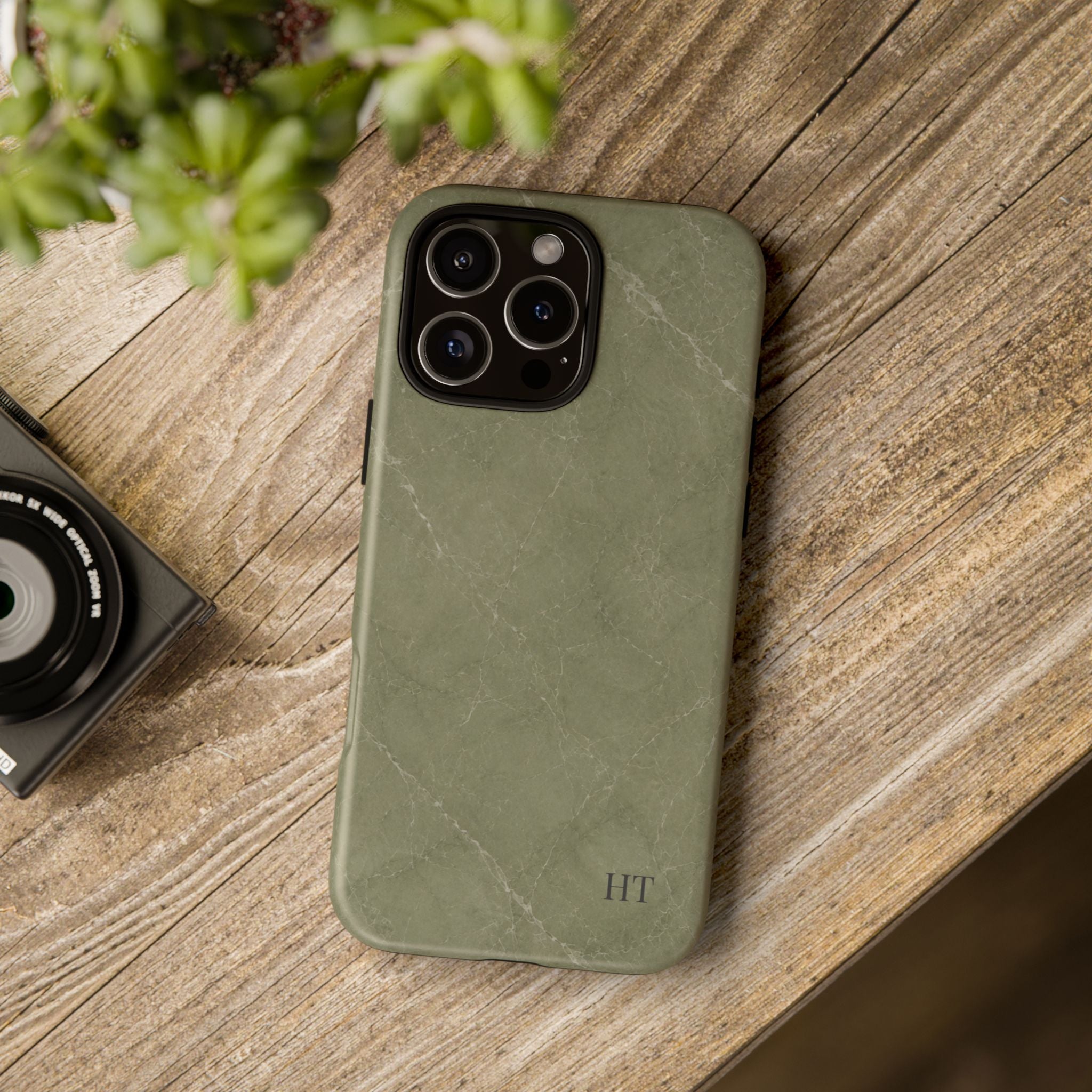 Marble Phone Case – Sage