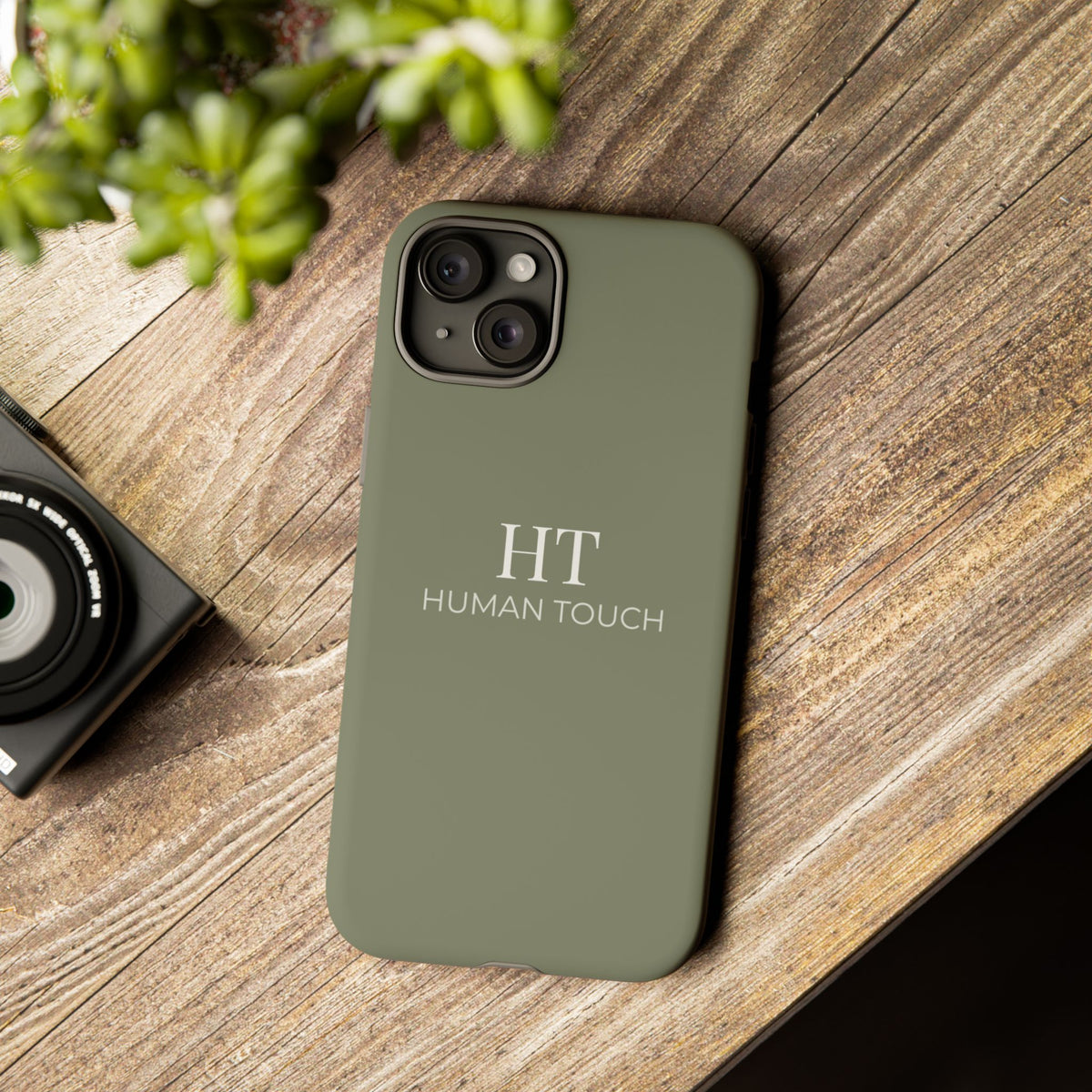Monogram Phone Case – Sage
