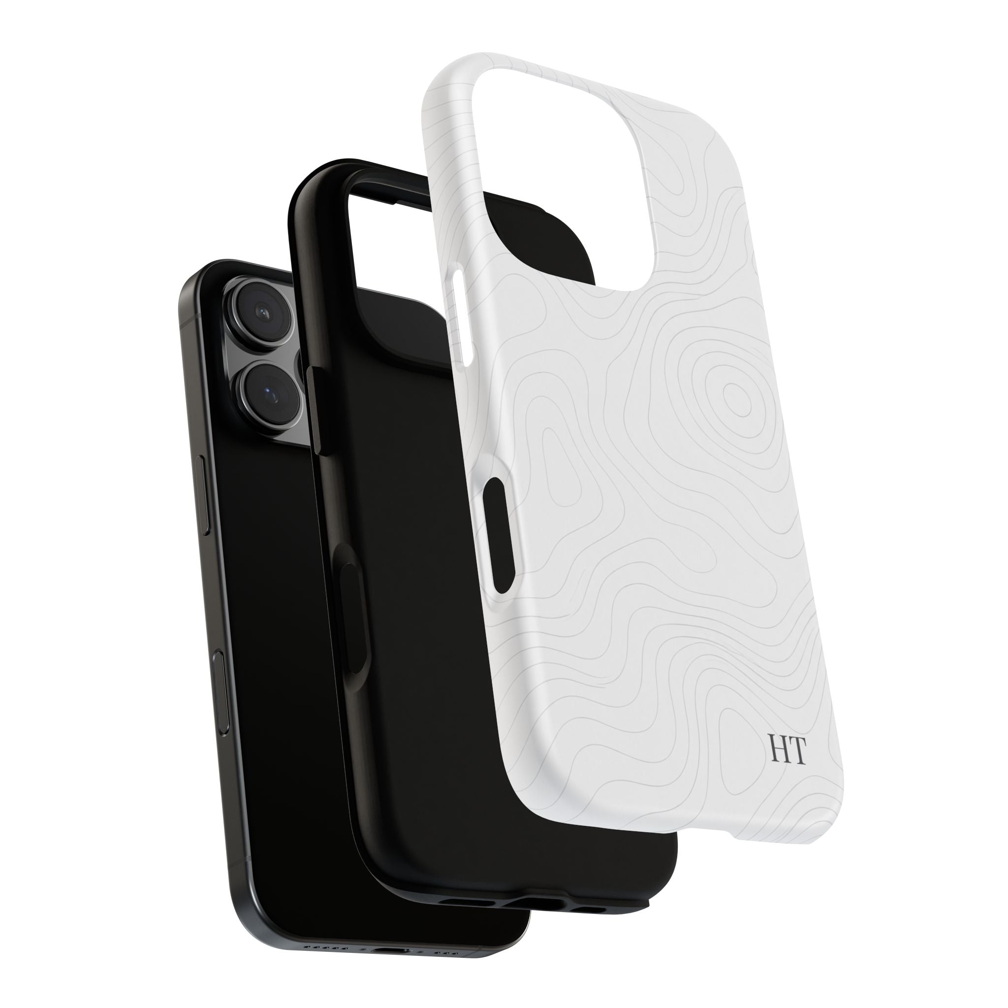 Contour Phone Case – Arctic