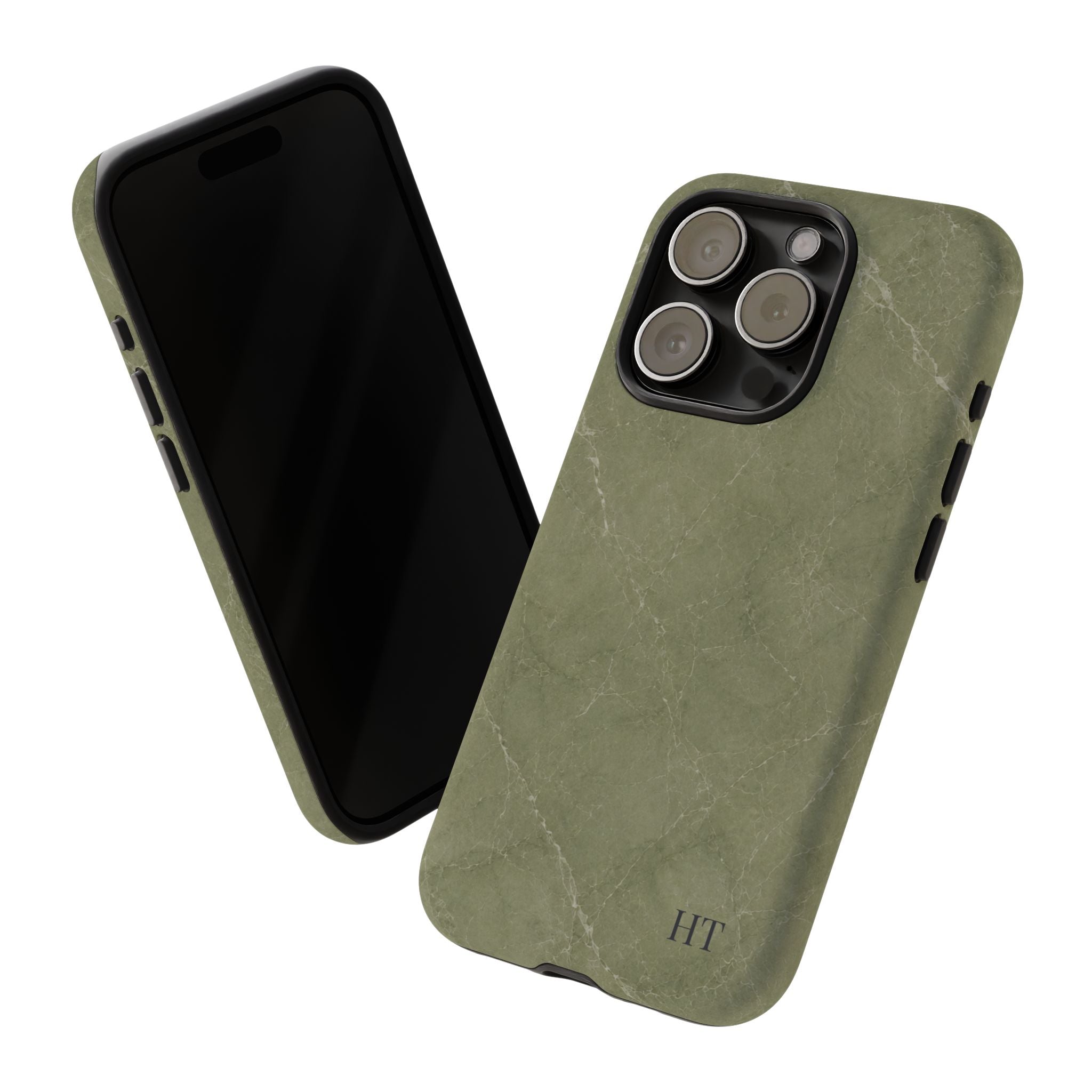 Marble Phone Case – Sage