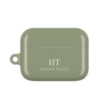 Monogram AirPod Case - Sage