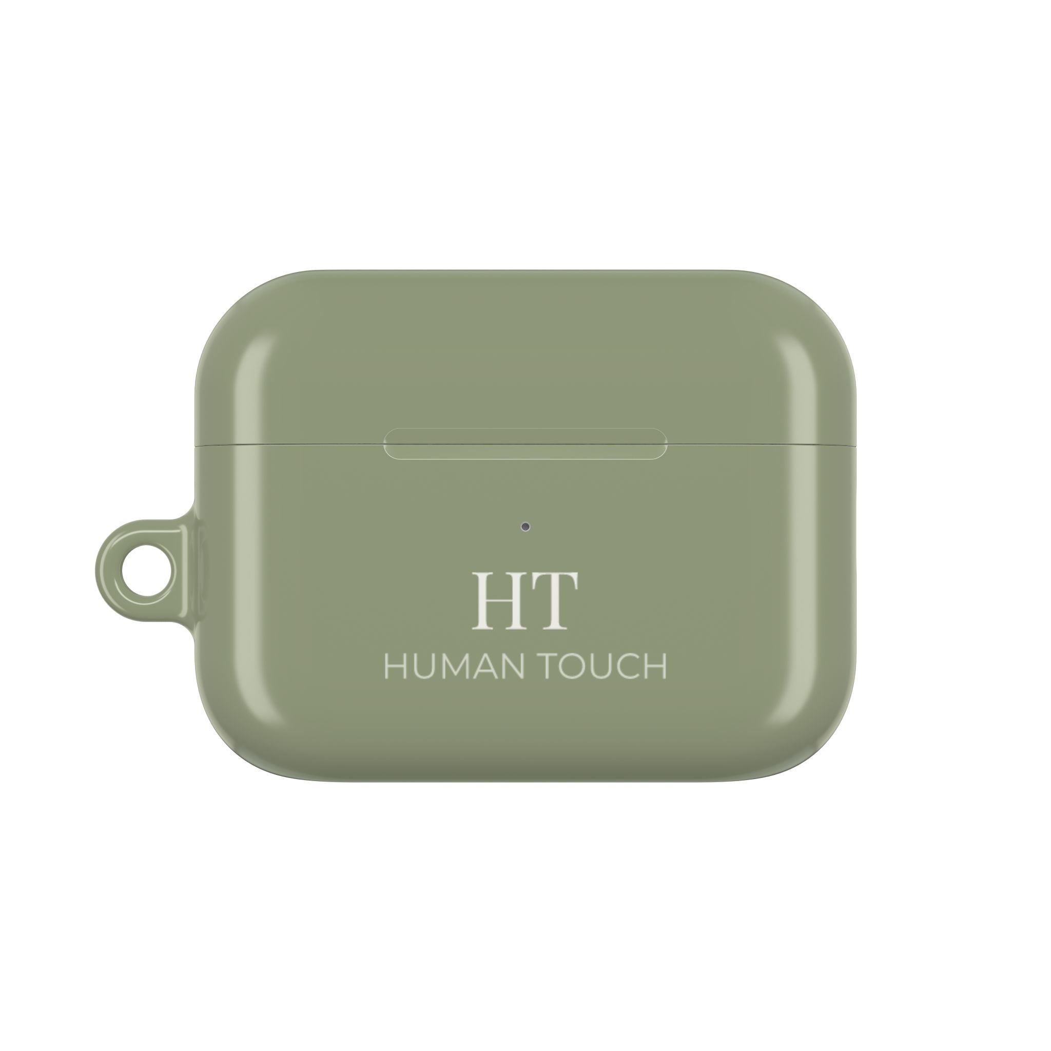Monogram AirPod Case - Sage