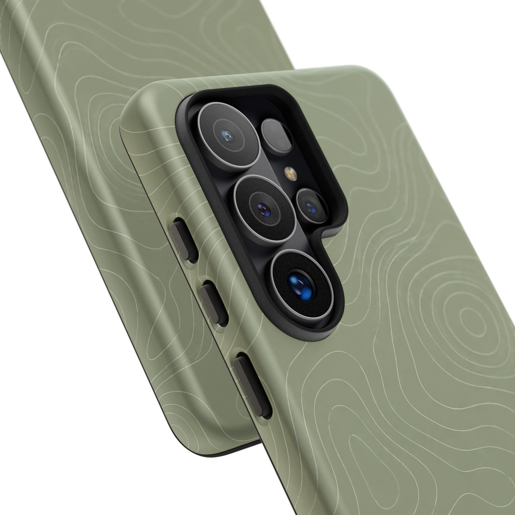 Contour Phone Case – Sage