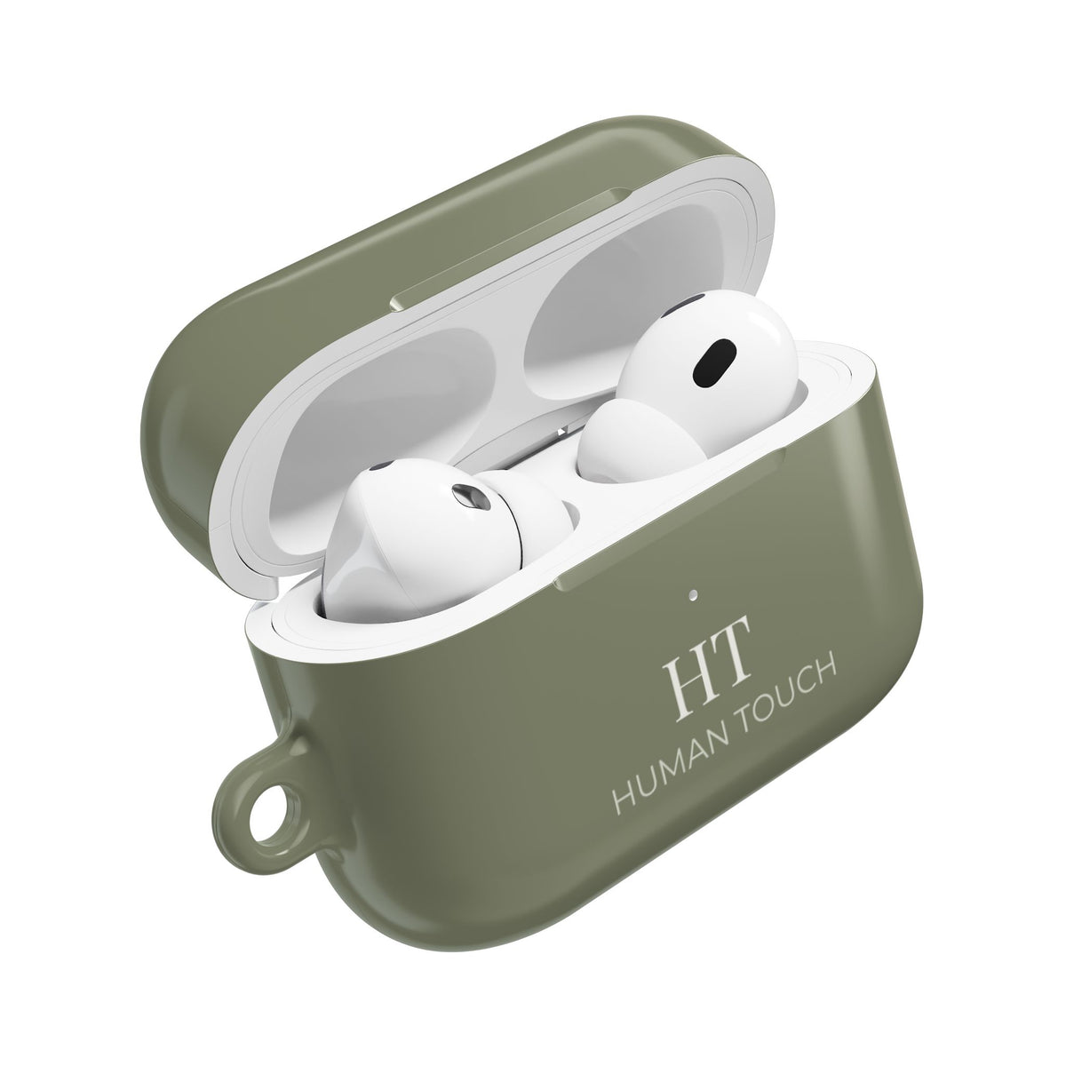 Monogram AirPod Case - Sage