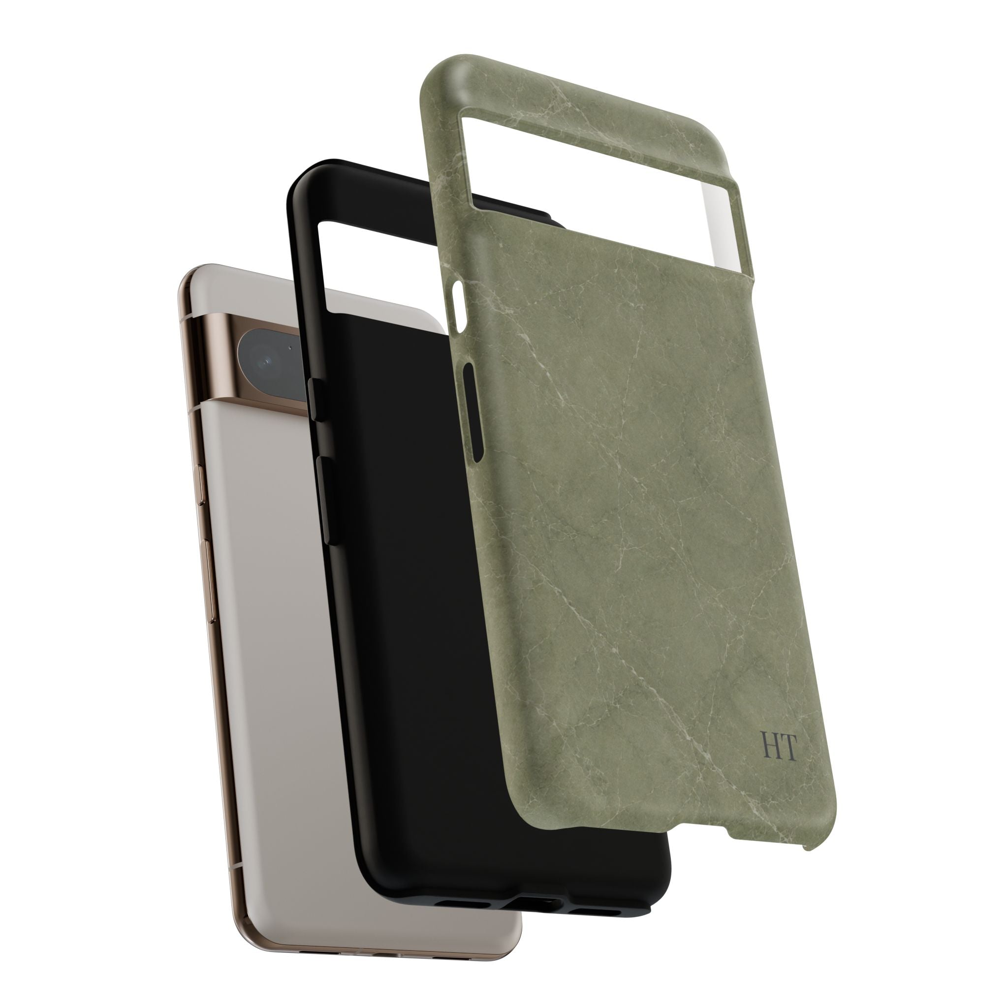 Marble Phone Case – Sage