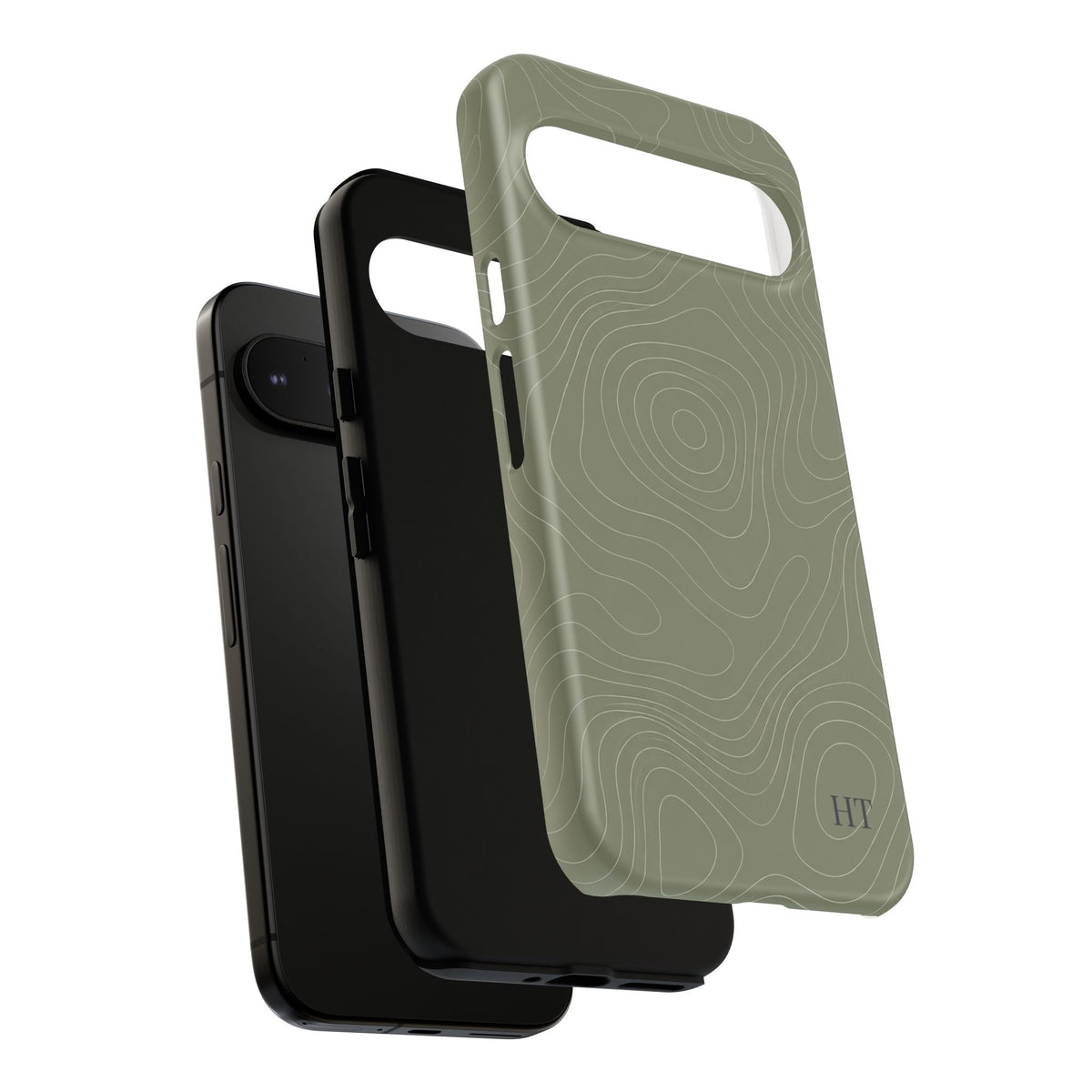 Contour Phone Case – Sage