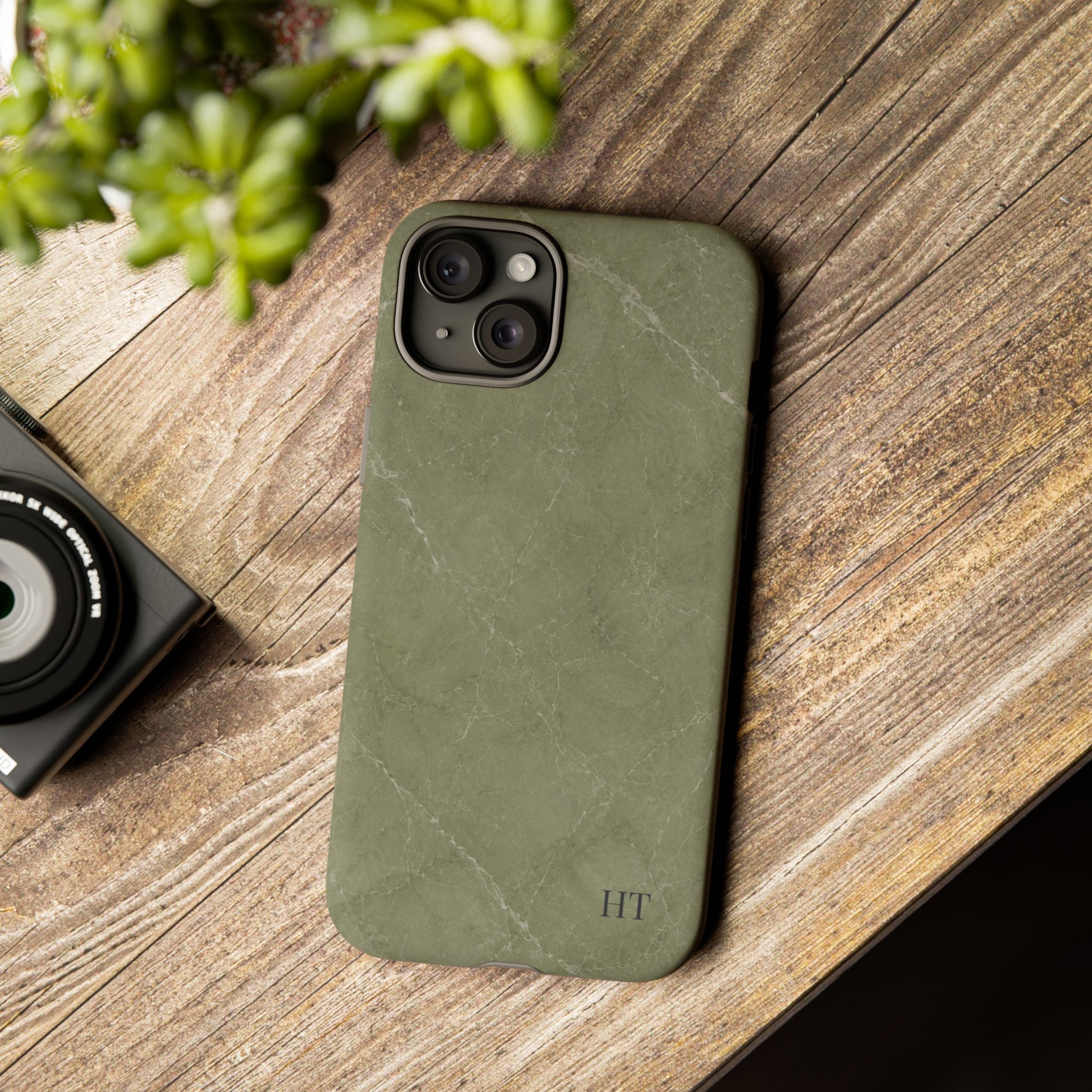 Marble Phone Case – Sage