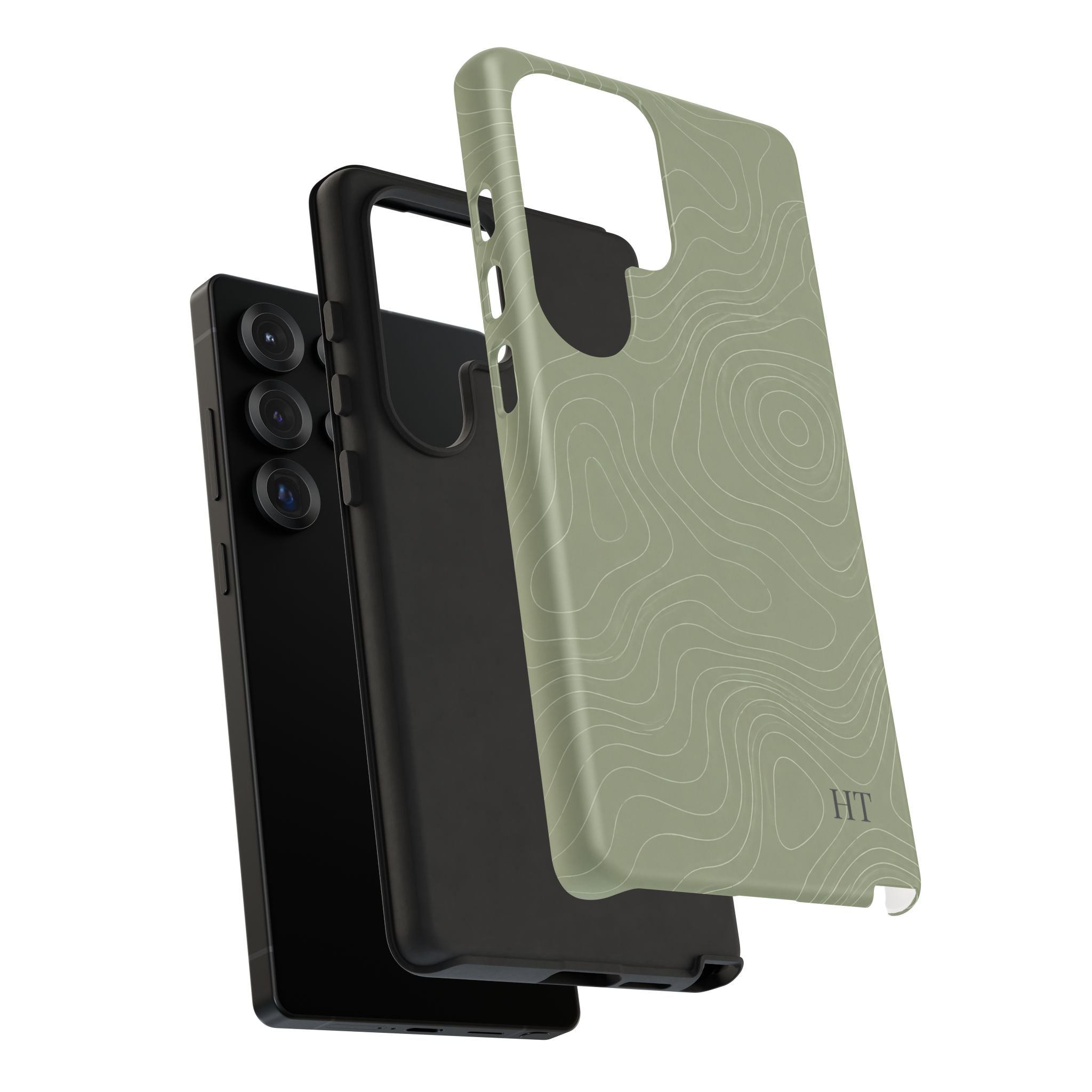 Contour Phone Case – Sage