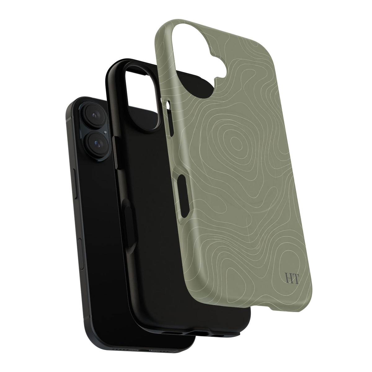 Contour Magnetic Phone Case - Arctic