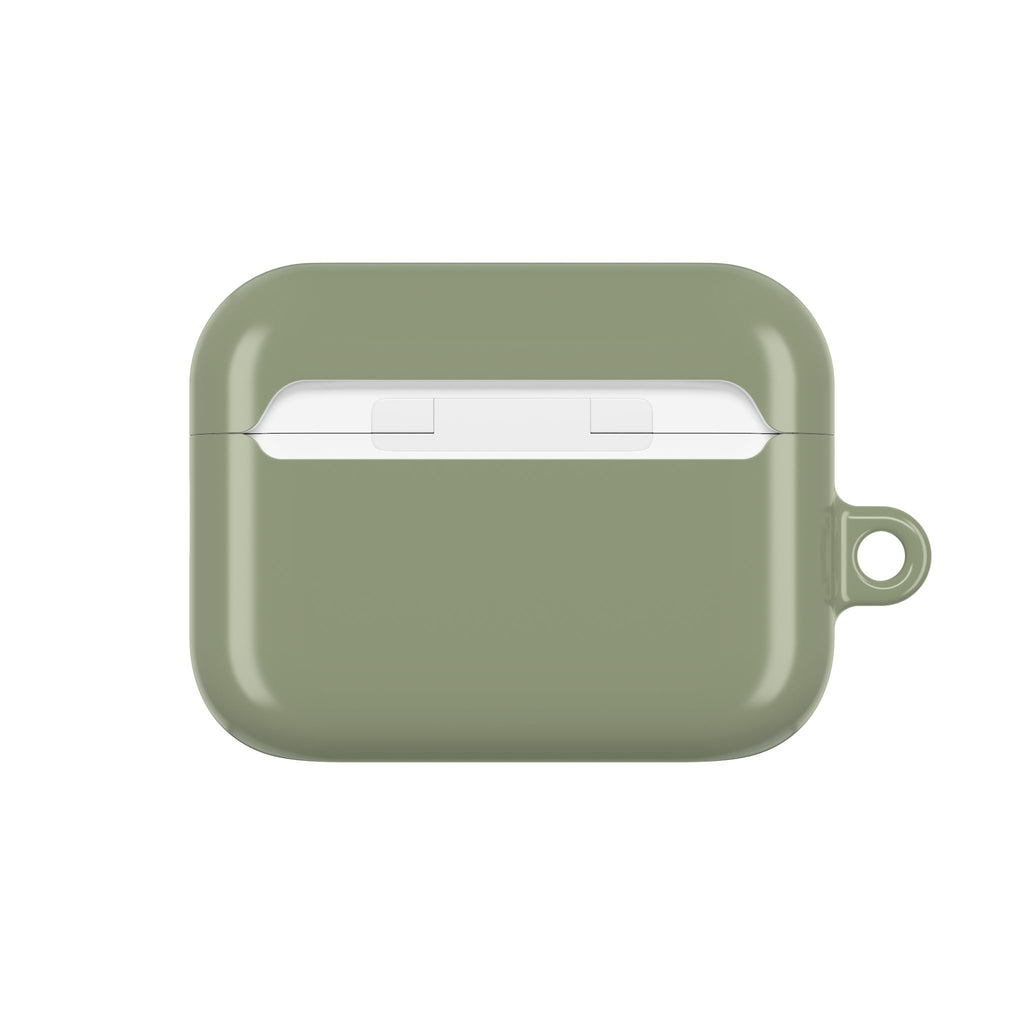 Monogram AirPod Case - Sage