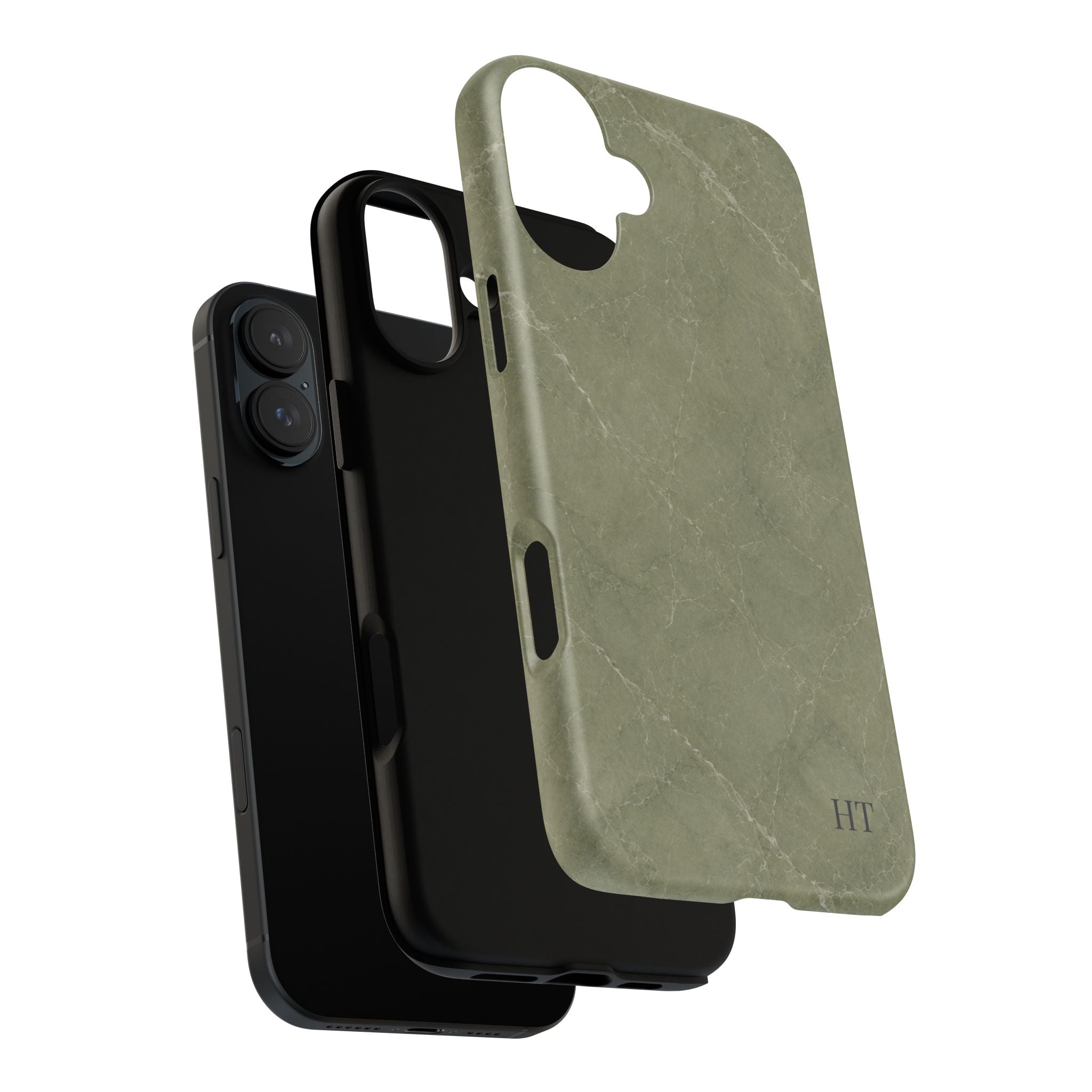 Marble Phone Case – Sage