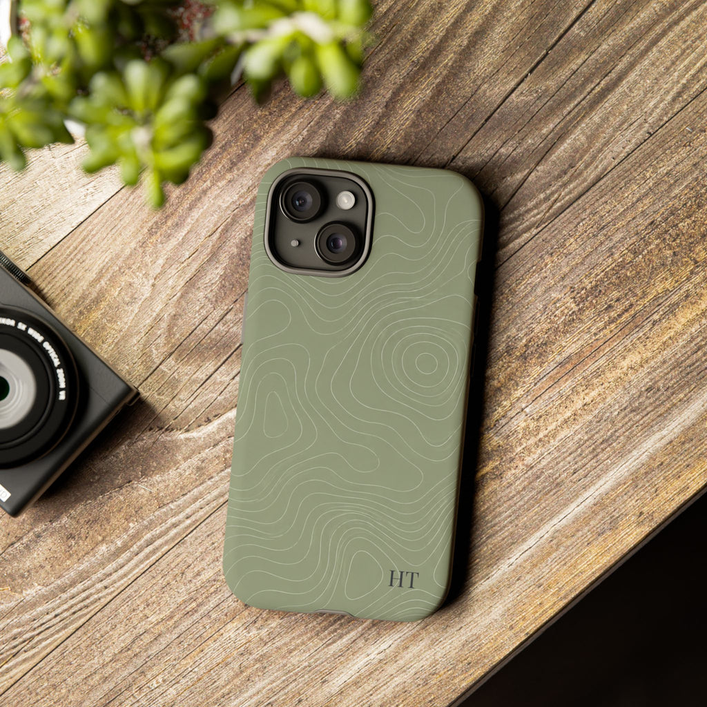 Contour Phone Case – Sage
