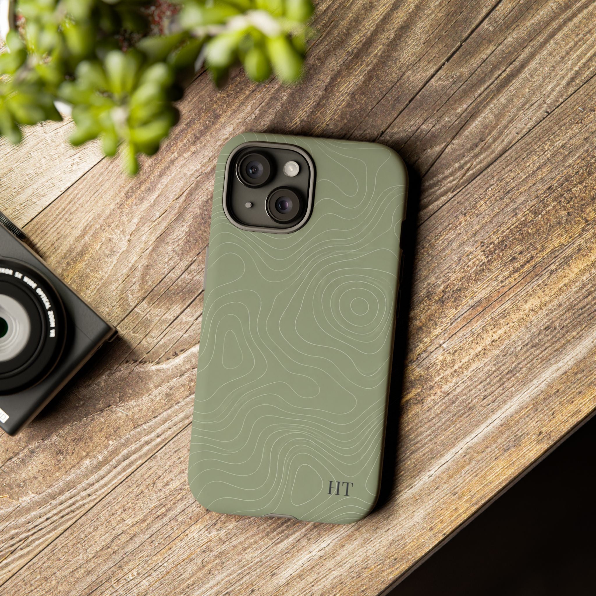 Contour Phone Case – Sage