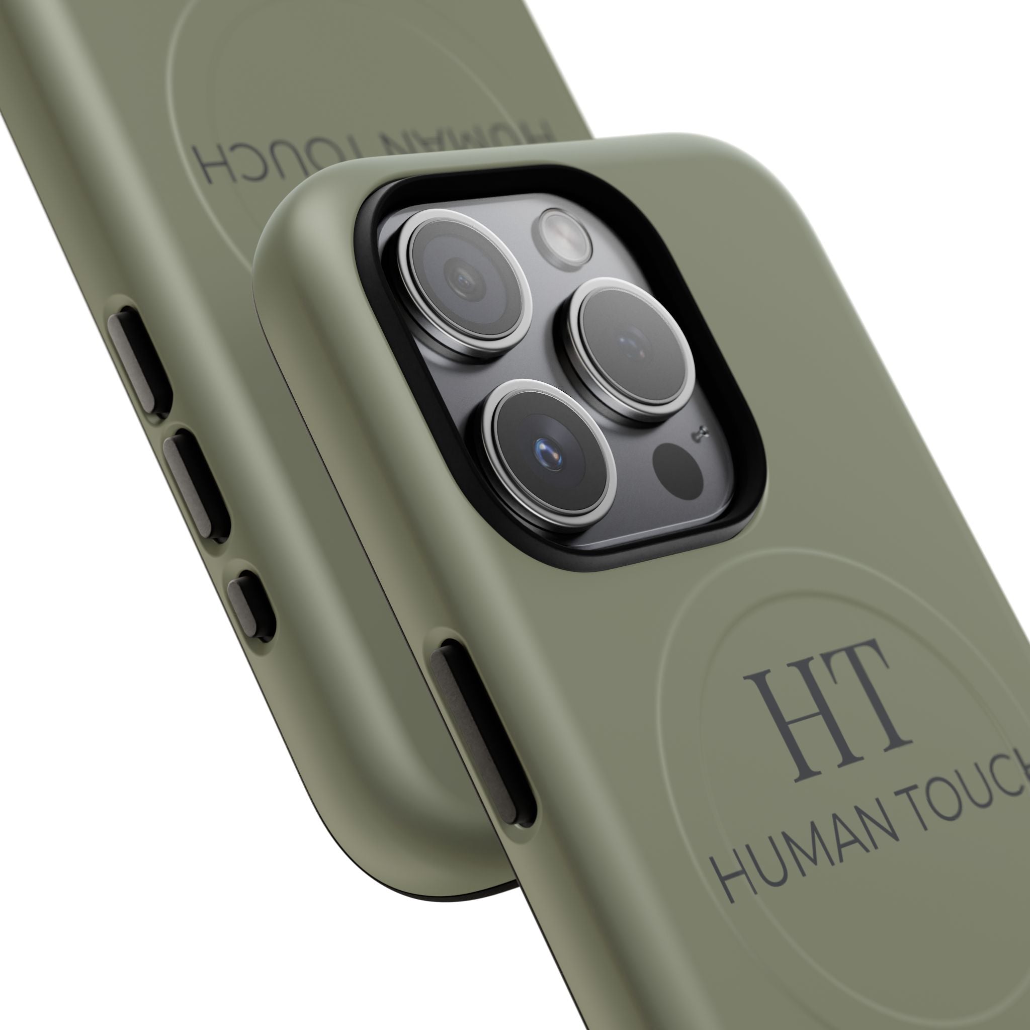 Monogram Magnetic Phone Case - Sage