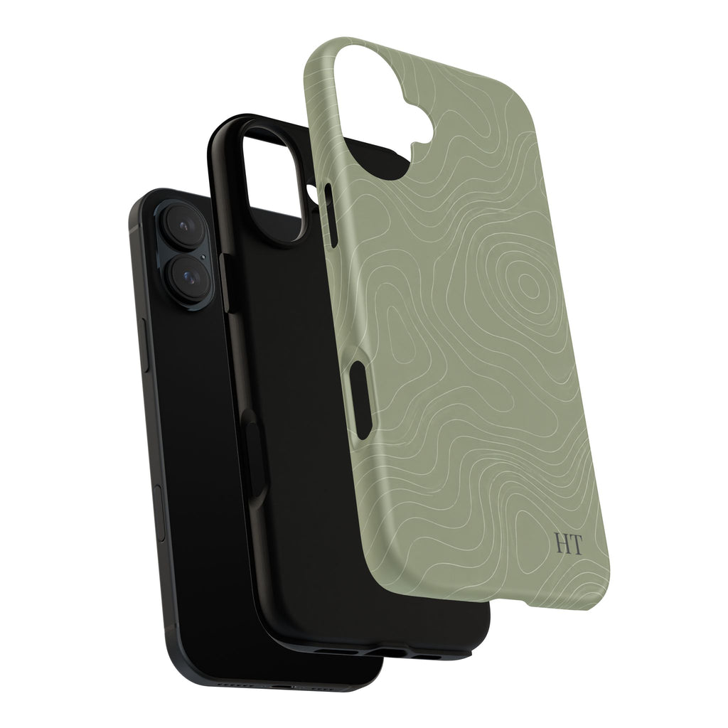Contour Phone Case – Sage