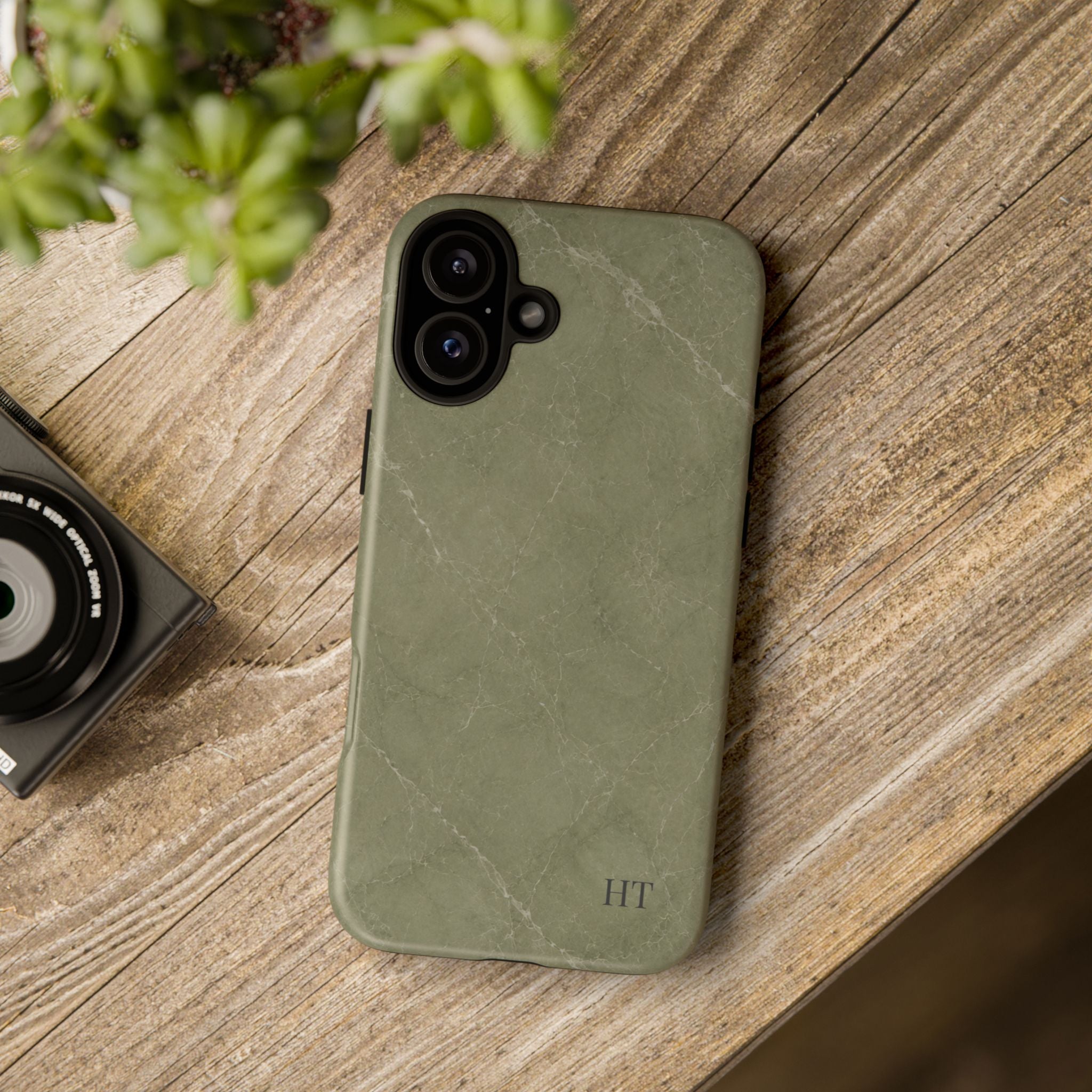 Marble Phone Case – Sage