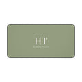 Monogram Desk Mat – Sage