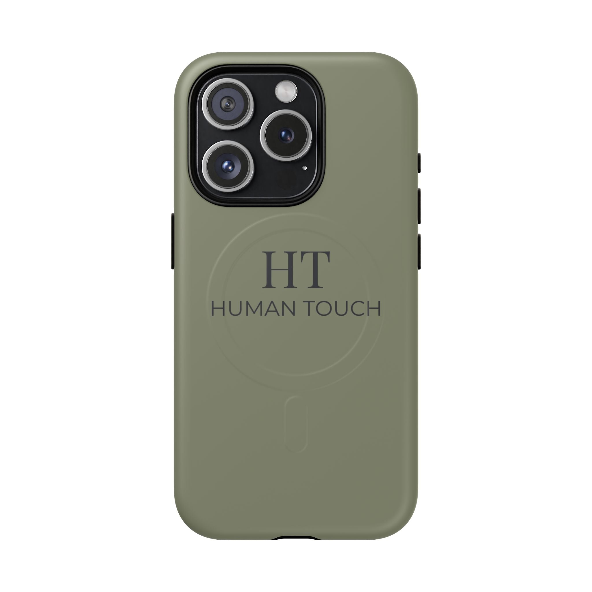 Monogram Magnetic Phone Case - Sage