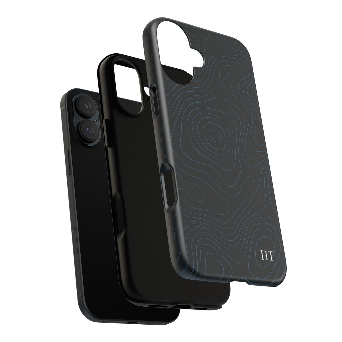Contour Phone Case – Midnight