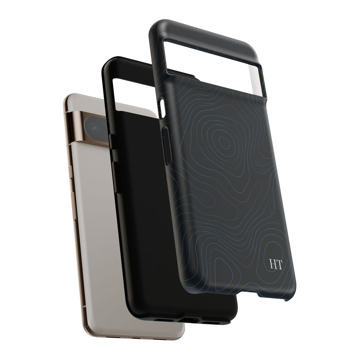 Contour Phone Case – Midnight
