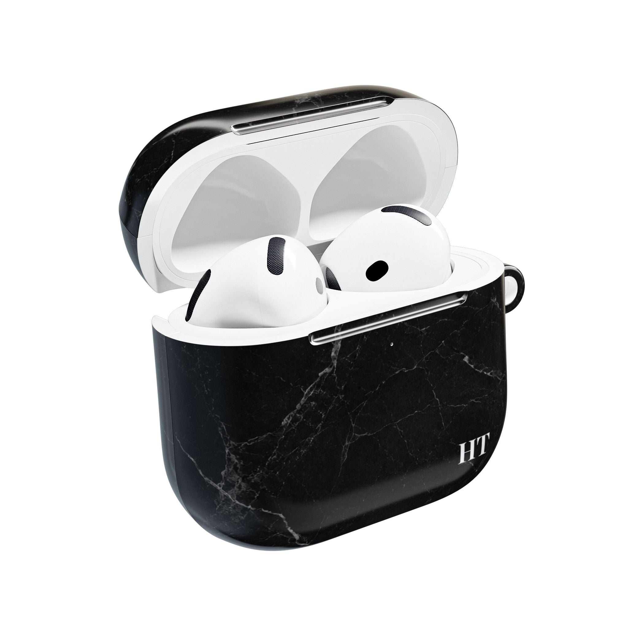 Marble AirPod Case - Midnight