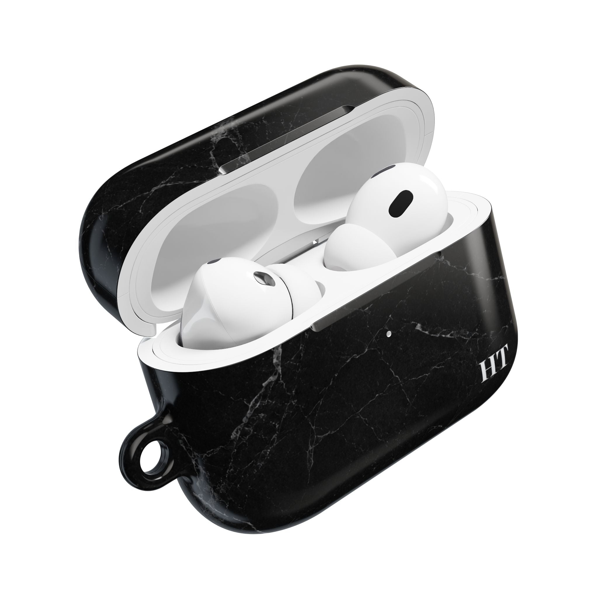 Marble AirPod Case - Midnight