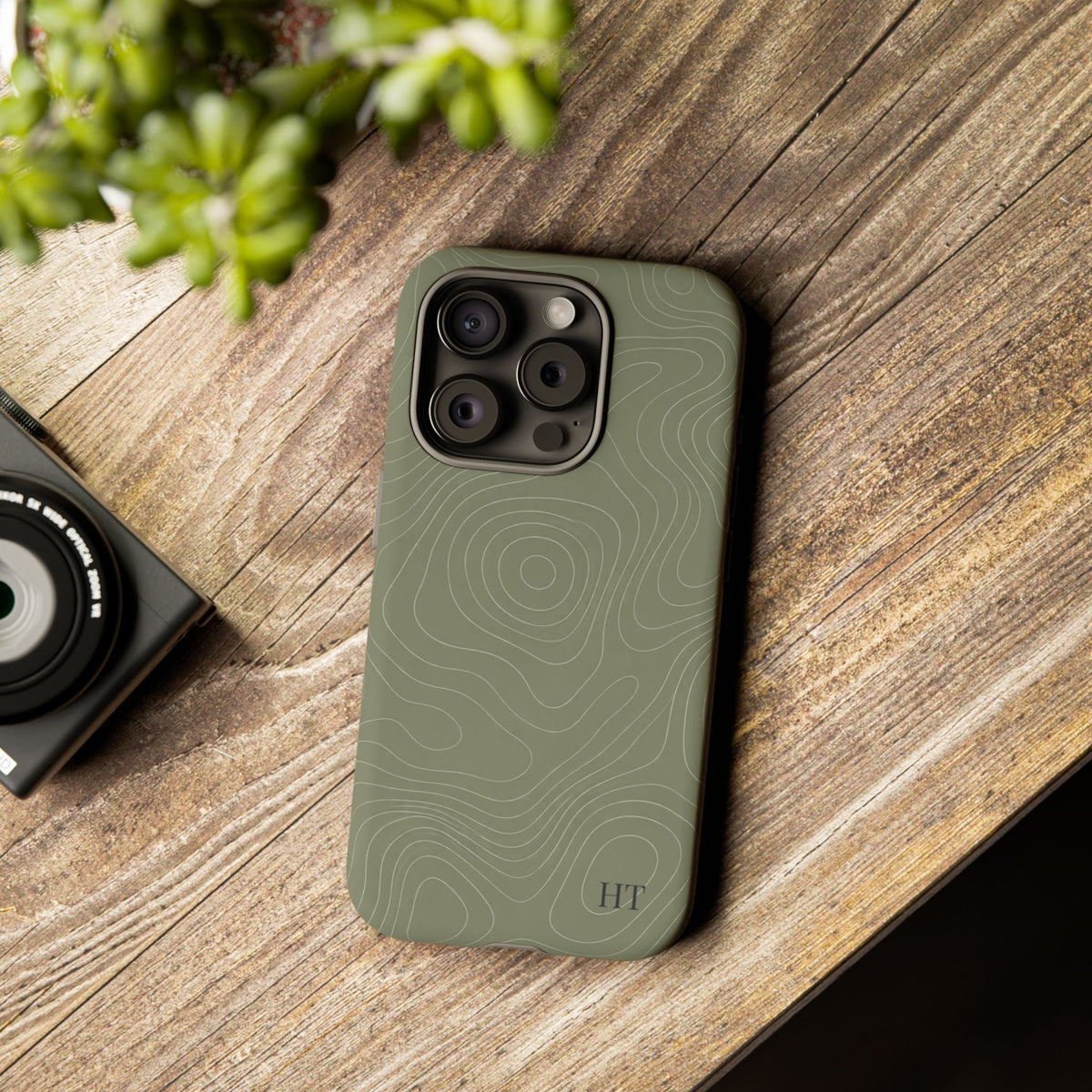 Contour Phone Case – Sage