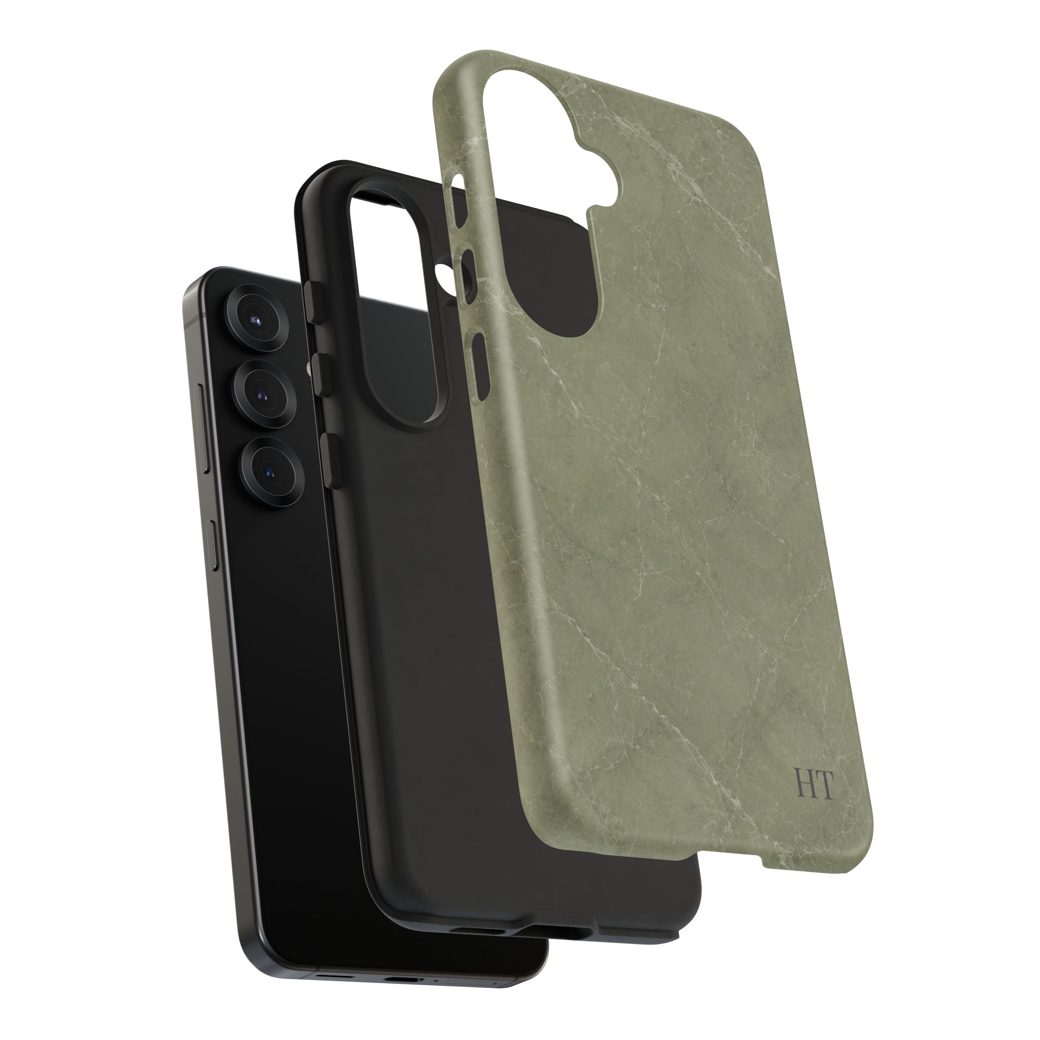 Marble Phone Case – Sage