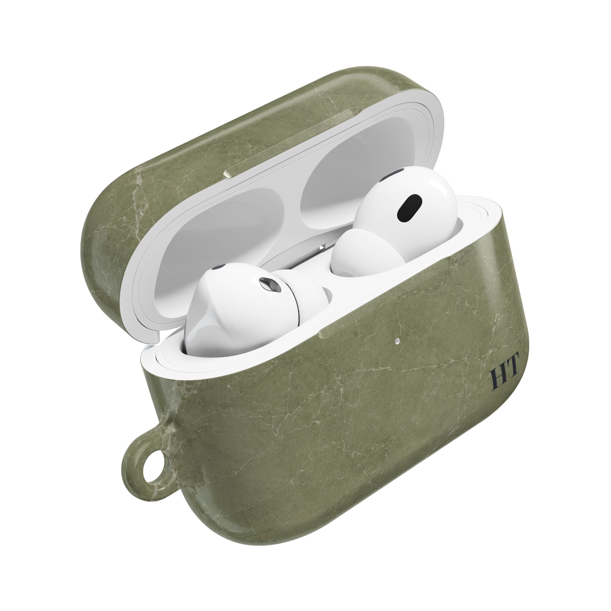 Marble AirPod Case - Sage